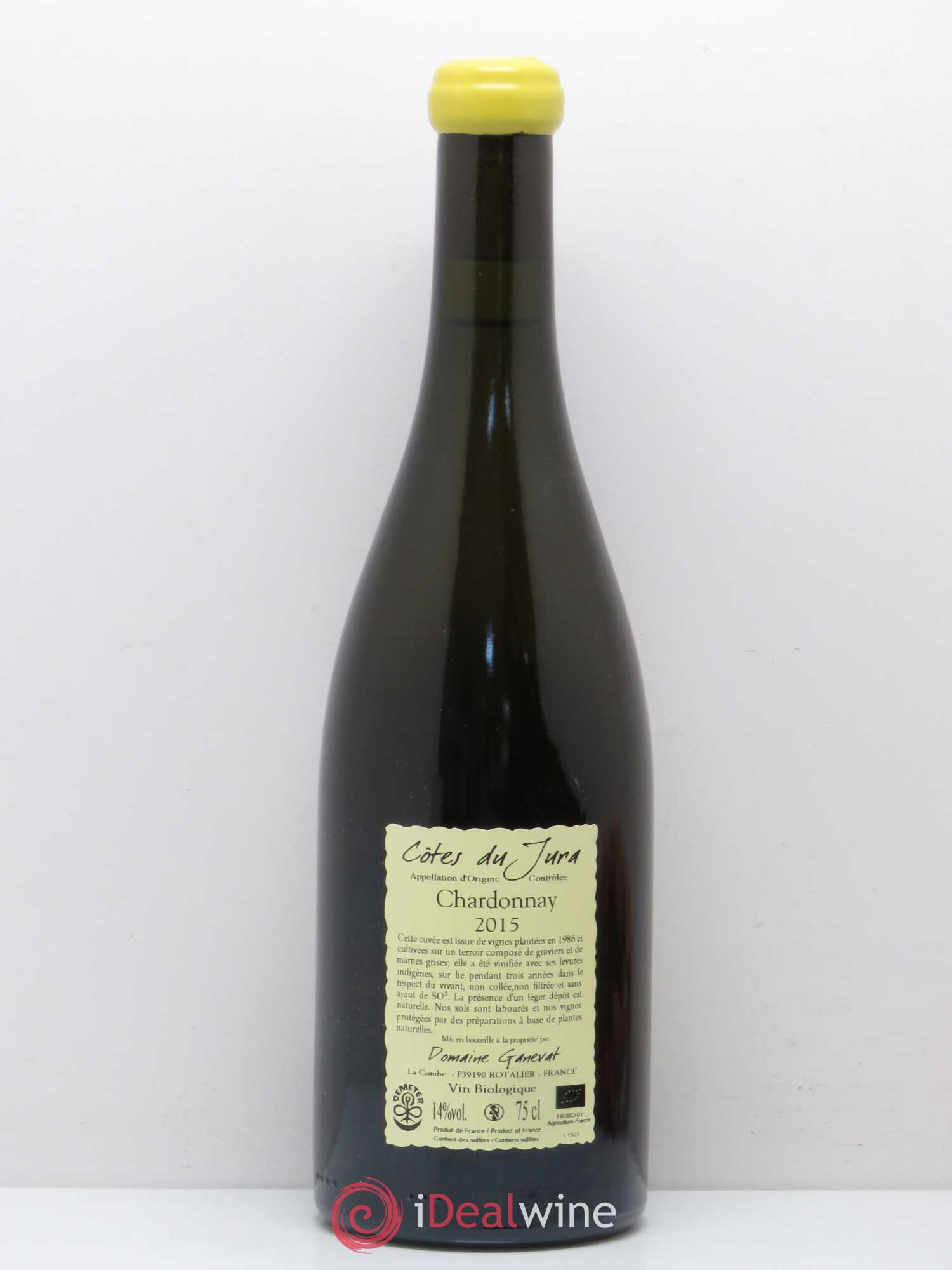 Côtes du Jura Cuvée Florine Jean-François Ganevat (Domaine) 2015 - Lot de 1 bouteille - 1