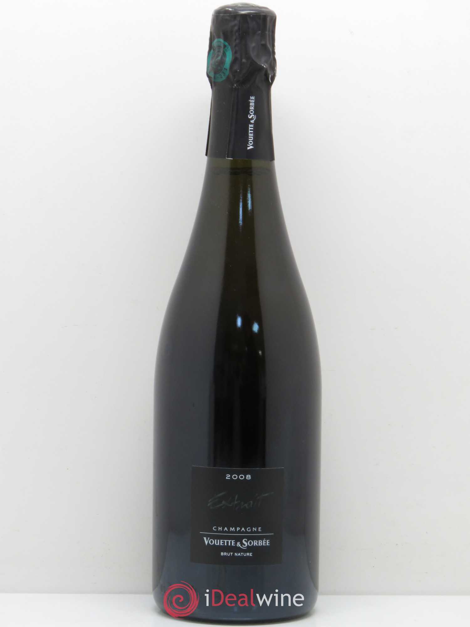 Champagne Vouette et Sorbee Extrait Extra Brut 2008 - Posten von 1 Flasche - 0