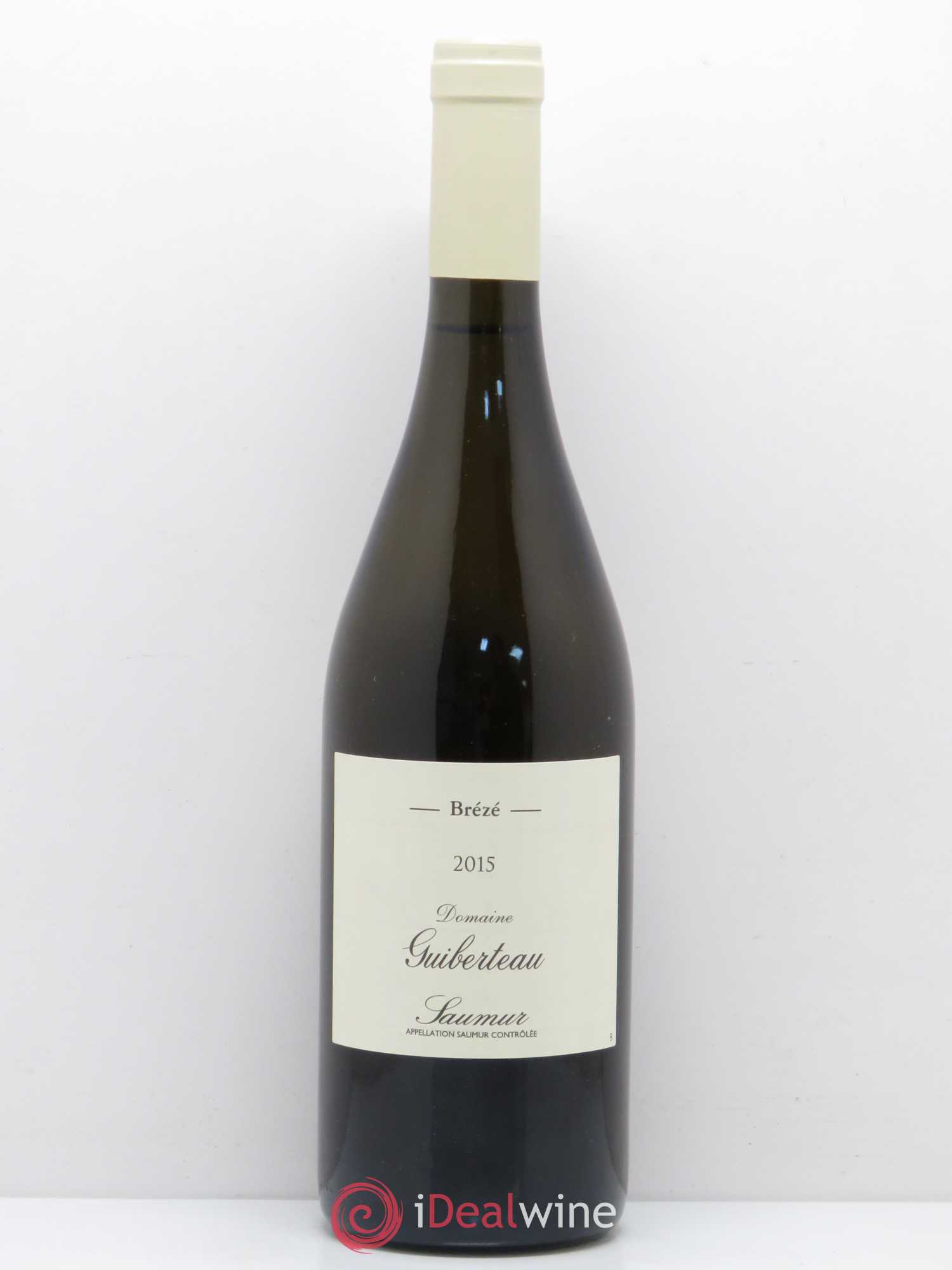 Saumur Brézé Domaine Guiberteau 2015 - Lot de 1 bouteille - 0