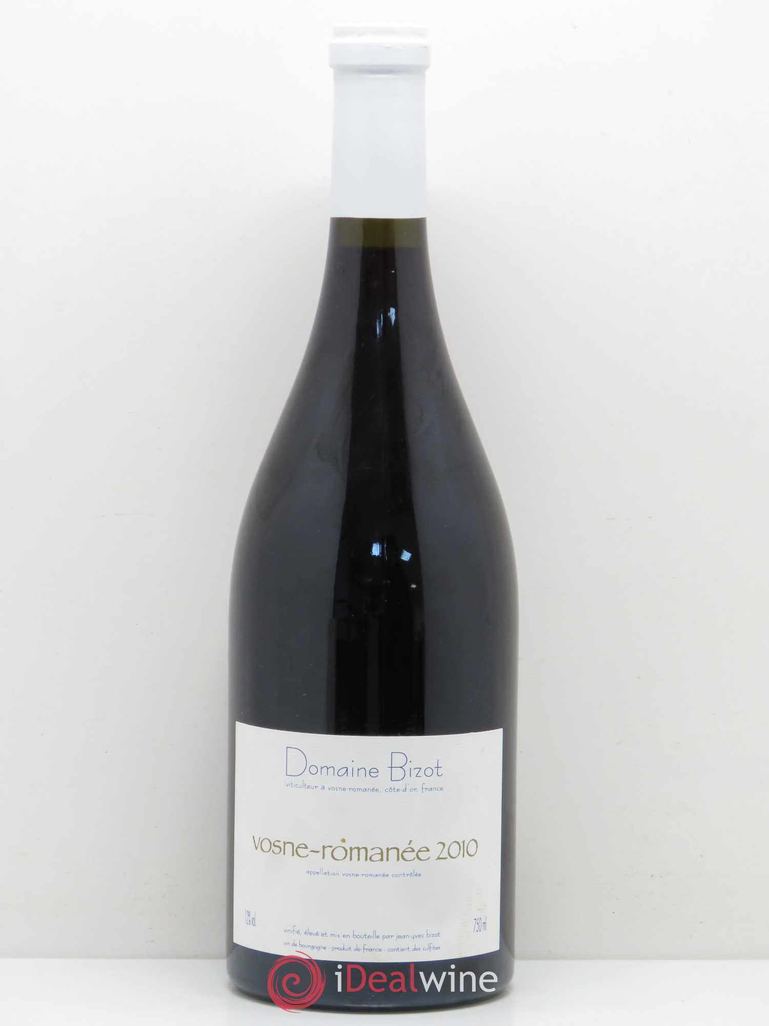Vosne-Romanée Domaine Bizot 2010 - Posten von 1 Flasche - 0