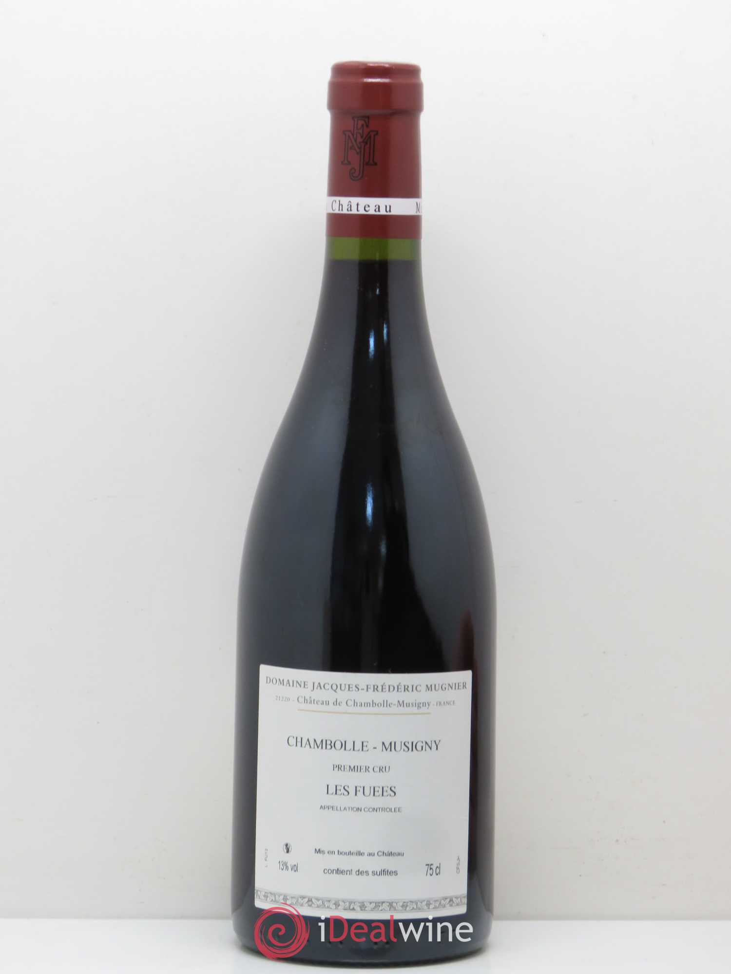 Chambolle-Musigny 1er Cru Les Fuées Jacques-Frédéric Mugnier 2012 - Lot de 1 bouteille - 1