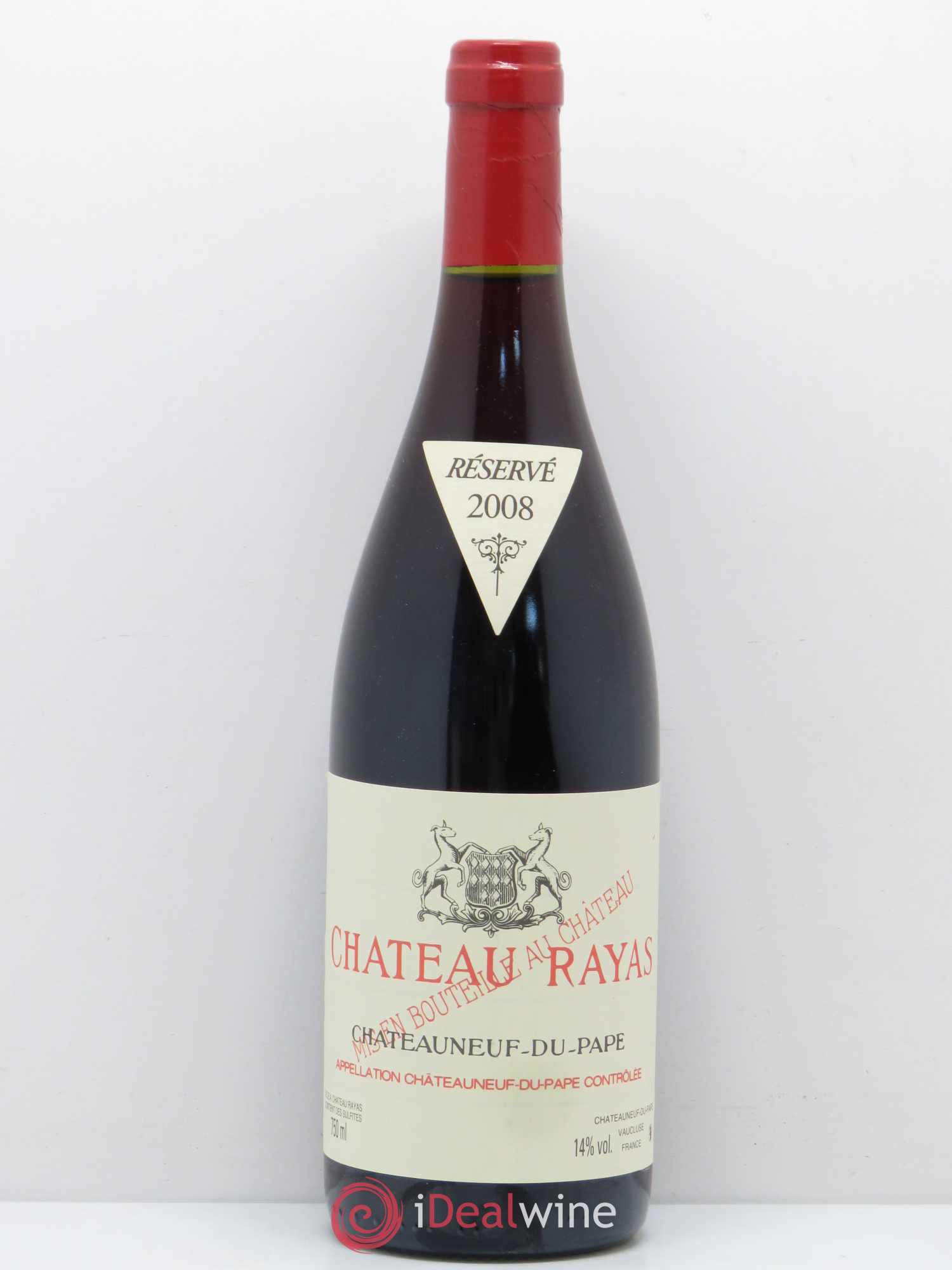 Châteauneuf-du-Pape Château Rayas Emmanuel Reynaud 2008 - Lot de 1 bouteille - 0