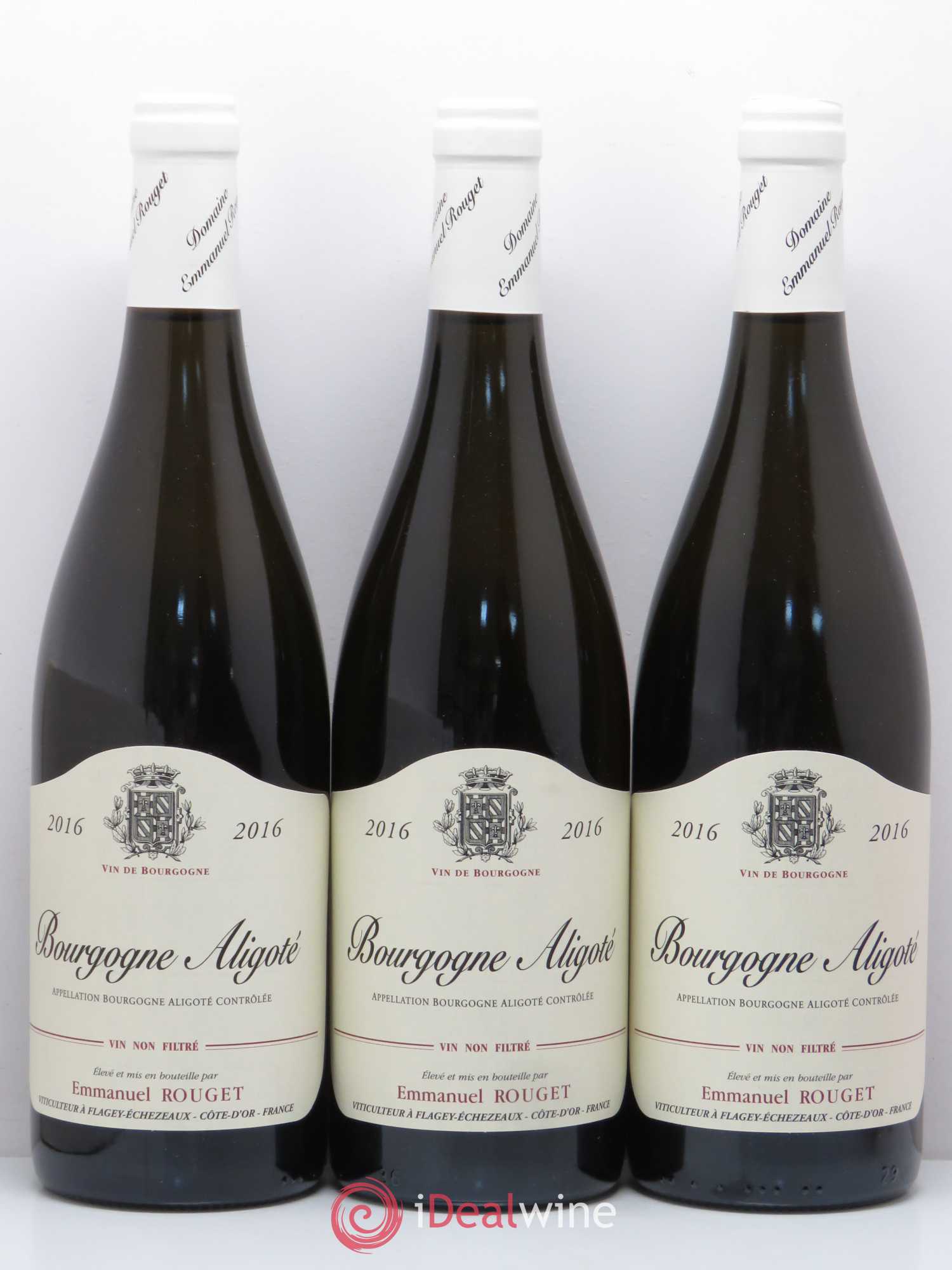 Bourgogne Aligoté Emmanuel Rouget 2016 - Lot de 3 bouteilles - 0