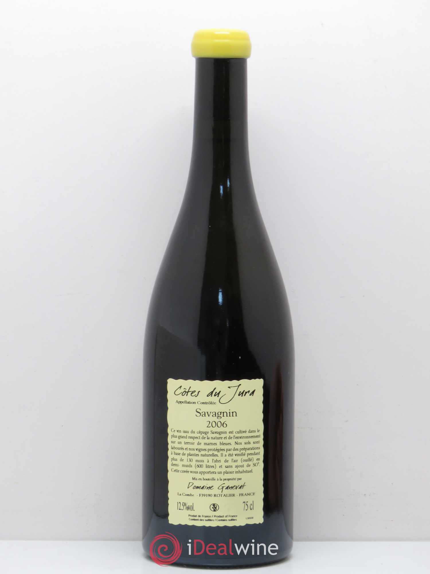Côtes du Jura Les Vignes de mon Père Jean-François Ganevat (Domaine) 2006 - Lot de 1 bouteille - 1