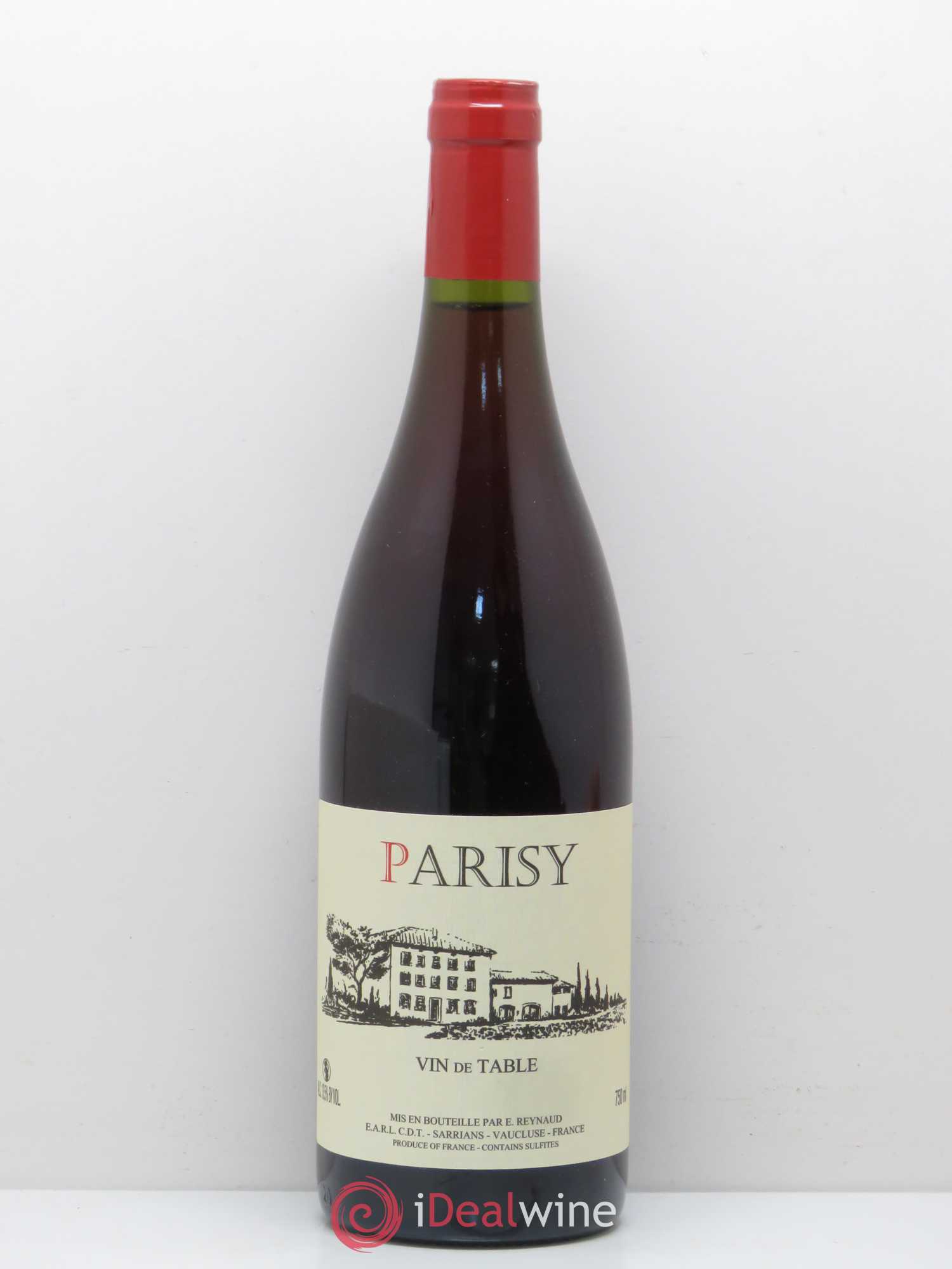 Vin de Table Parisy Emmanuel Reynaud - Posten von 1 Flasche - 0