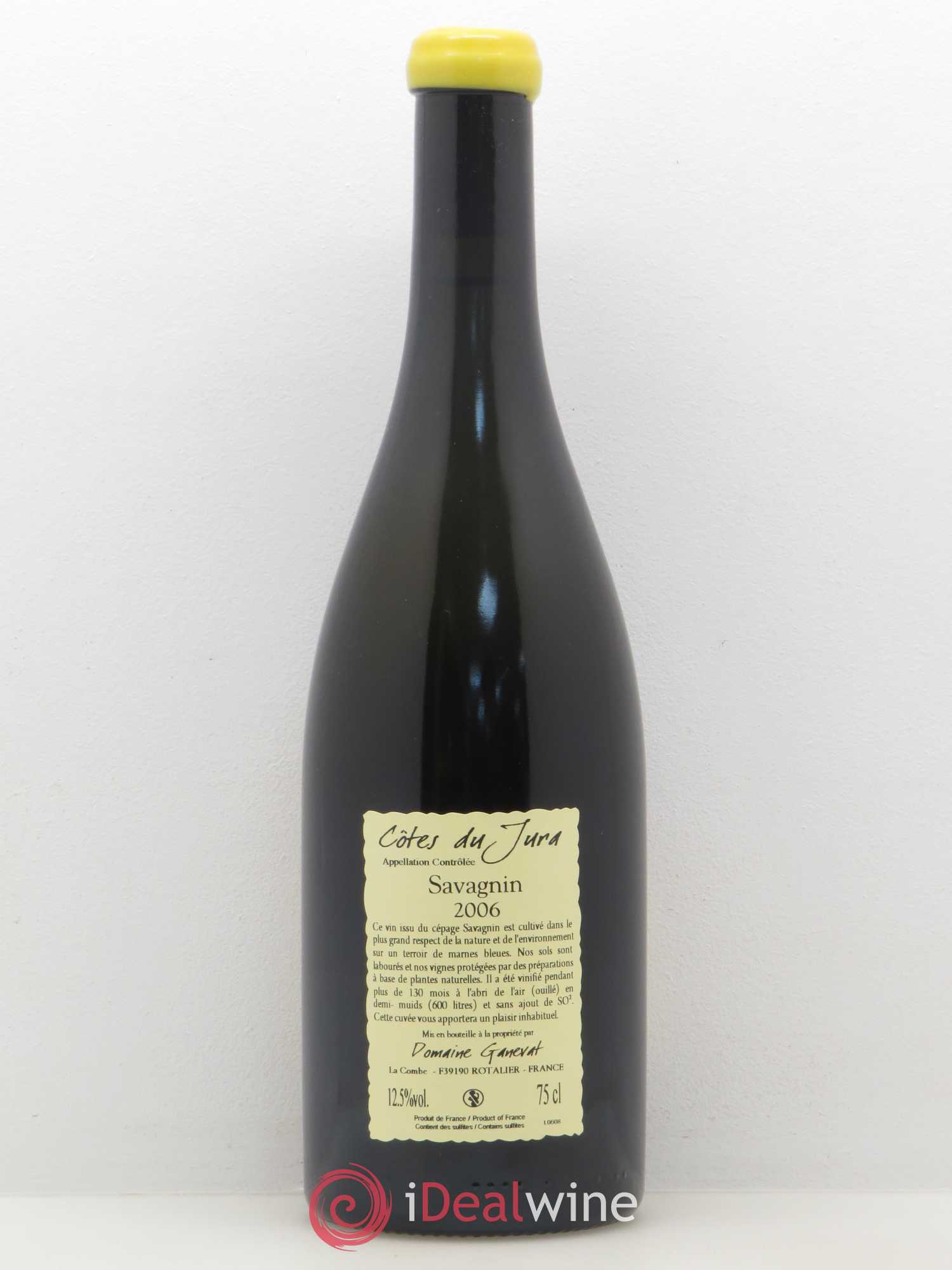 Côtes du Jura Les Vignes de mon Père Jean-François Ganevat (Domaine) 2006 - Lot de 1 bouteille - 1