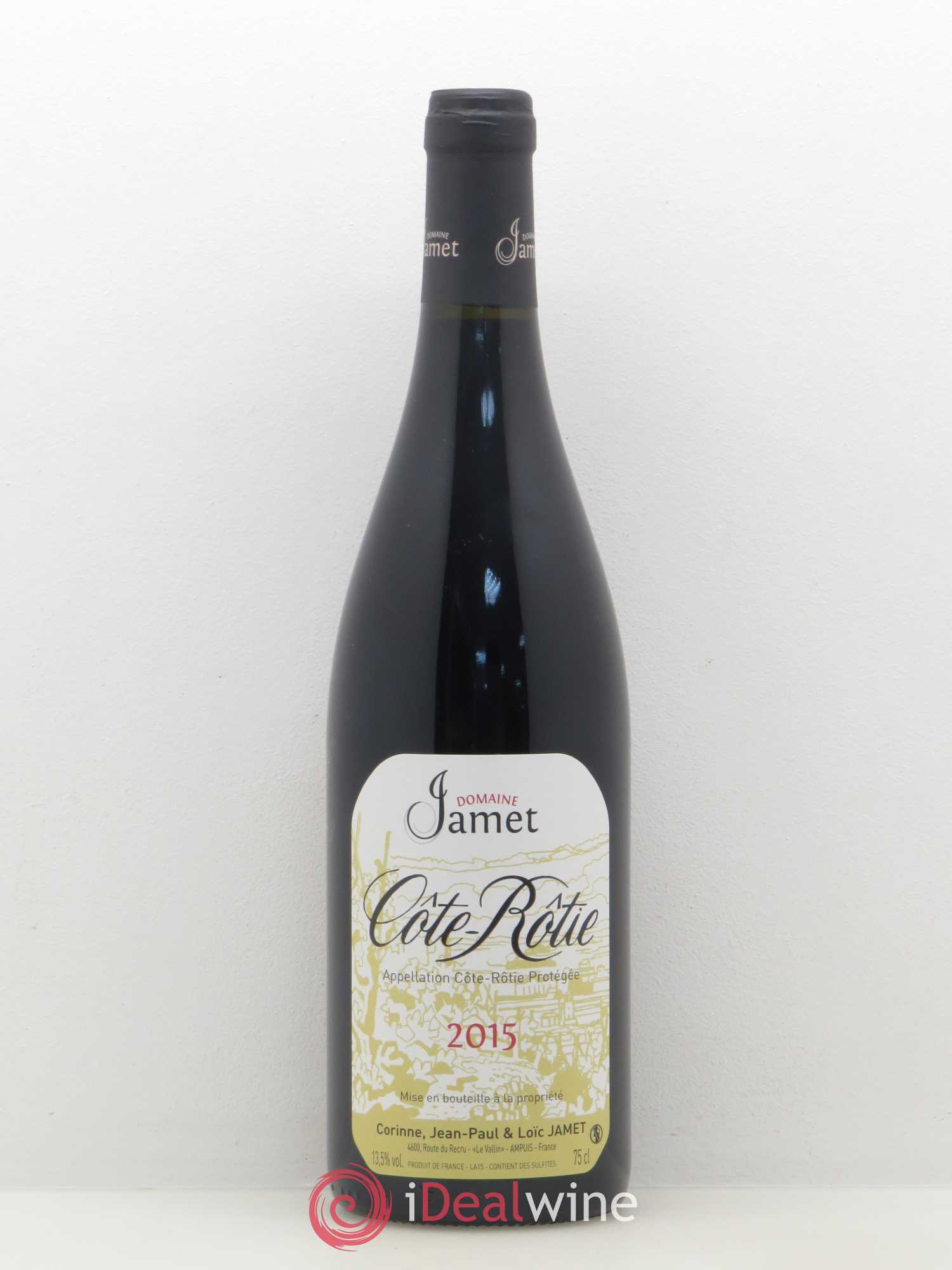 Côte-Rôtie Jamet (Domaine) 2015 - Lot de 1 bouteille - 0