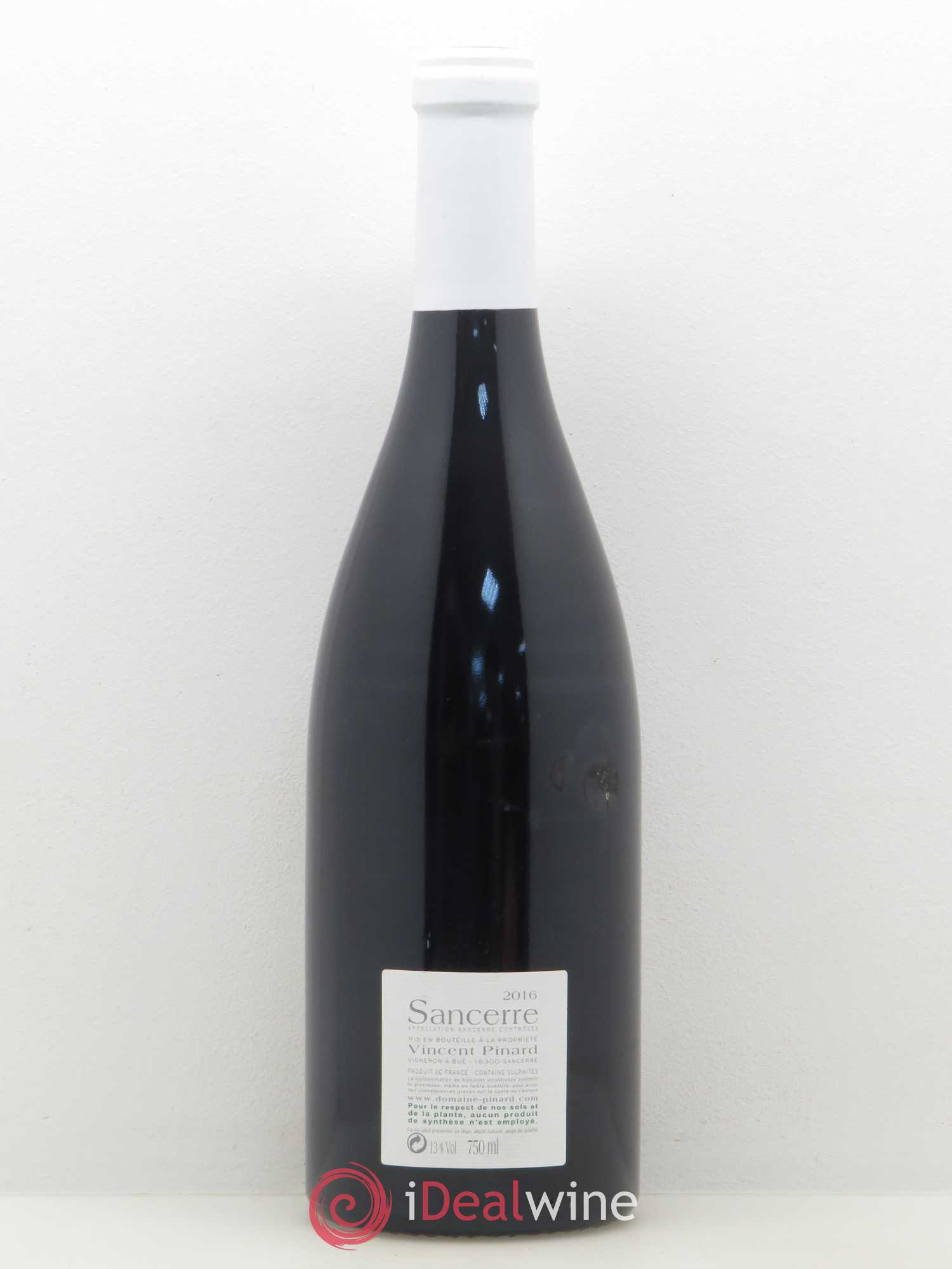 Sancerre Vendanges Entières Vincent Pinard 2016 - Lot de 1 bouteille - 1