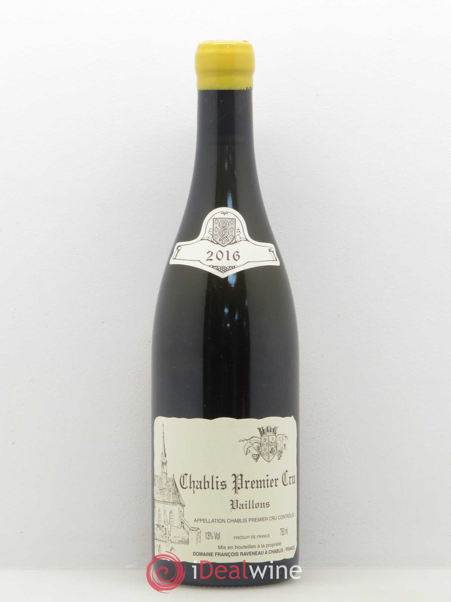 Chablis 1er Cru Vaillons Raveneau (Domaine) 2016 - Lot de 1 bouteille - 0