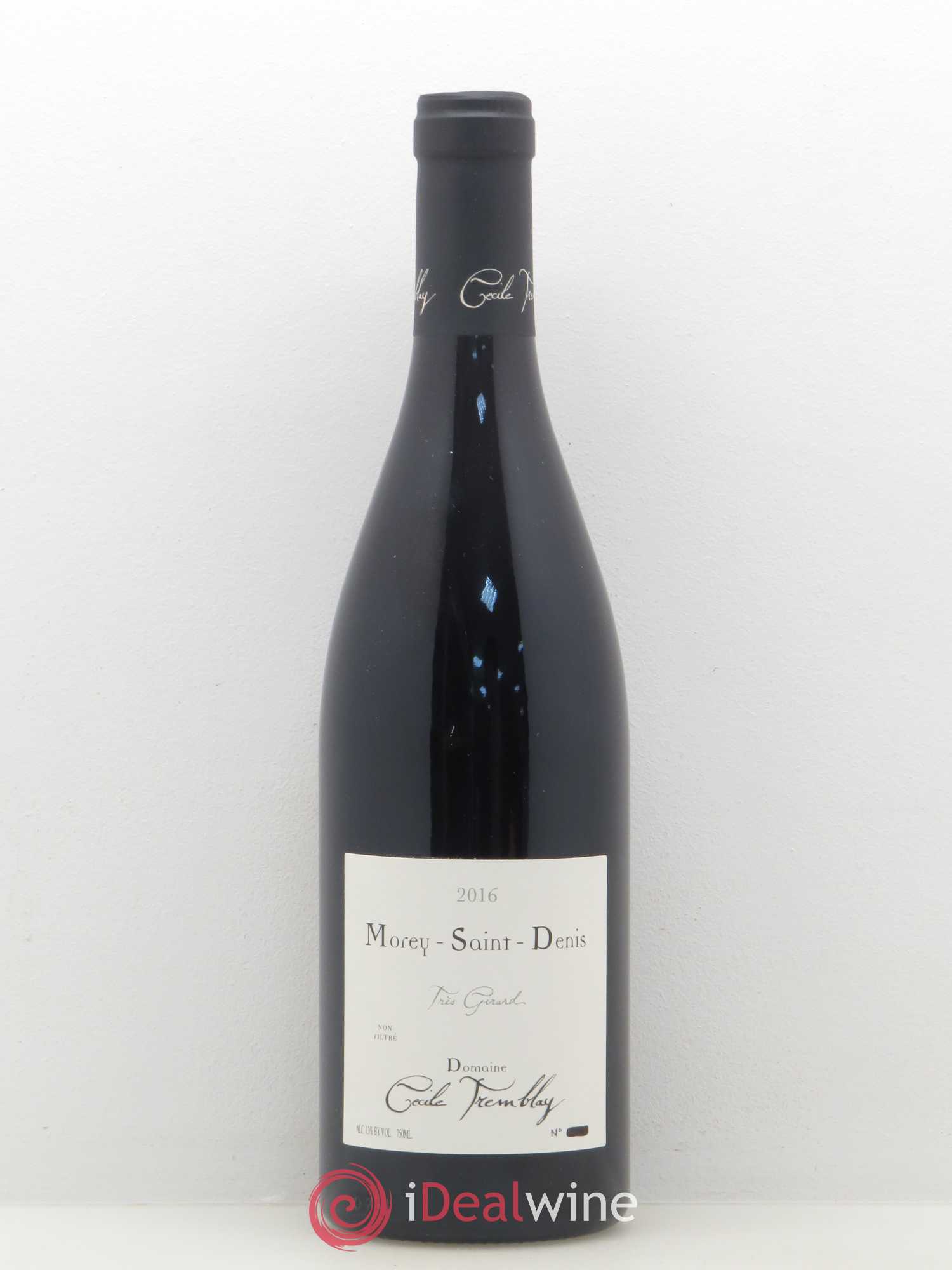 Morey-Saint-Denis Très Girard Cécile Tremblay 2016 - Lot de 1 bouteille - 0