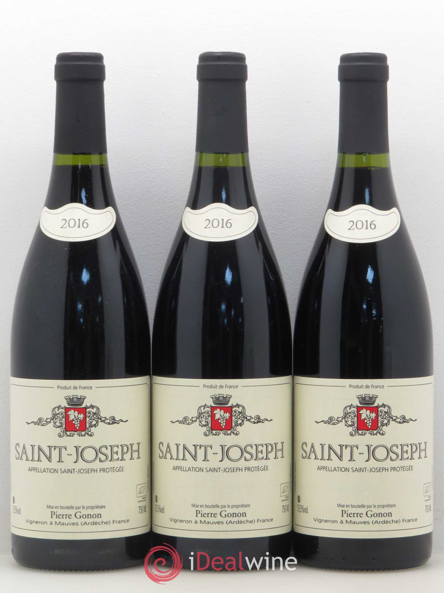 Saint-Joseph Gonon (Domaine) 2016 - Lot de 3 bouteilles - 0