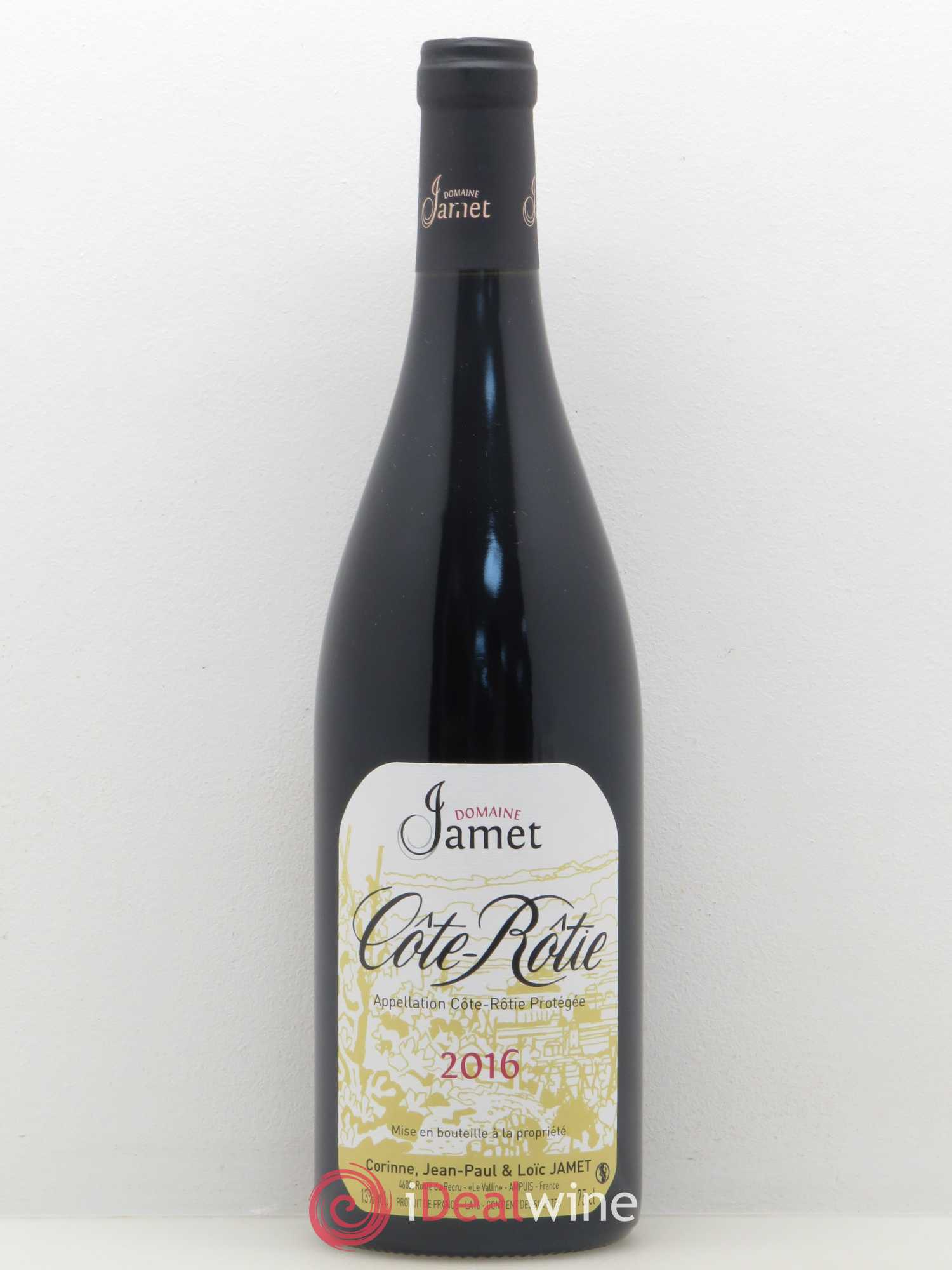 Côte-Rôtie Jamet (Domaine) 2016 - Lot de 1 bouteille - 0