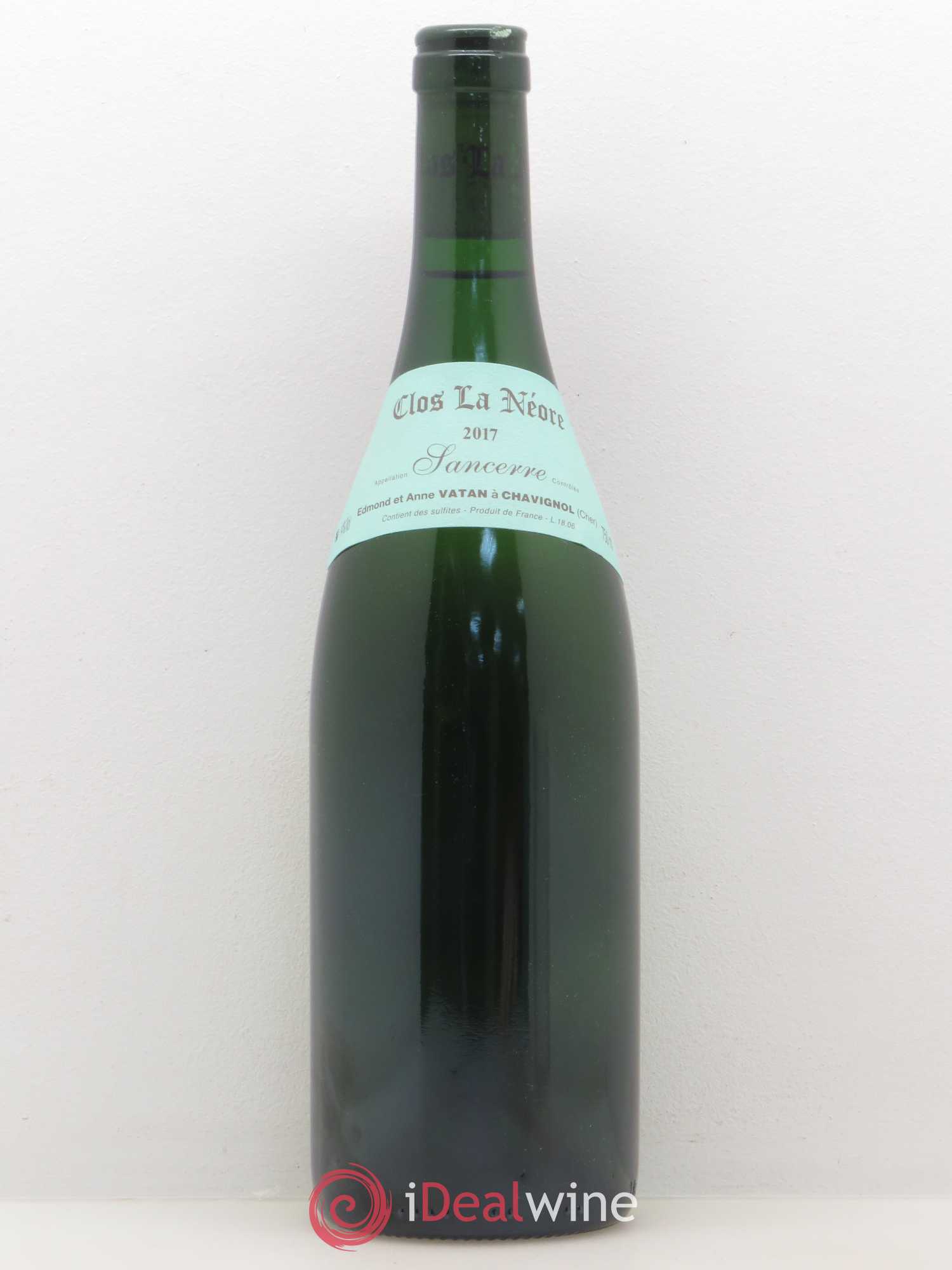 Sancerre Clos la Neore Edmond Vatan 2017 - Lot de 1 bouteille - 0