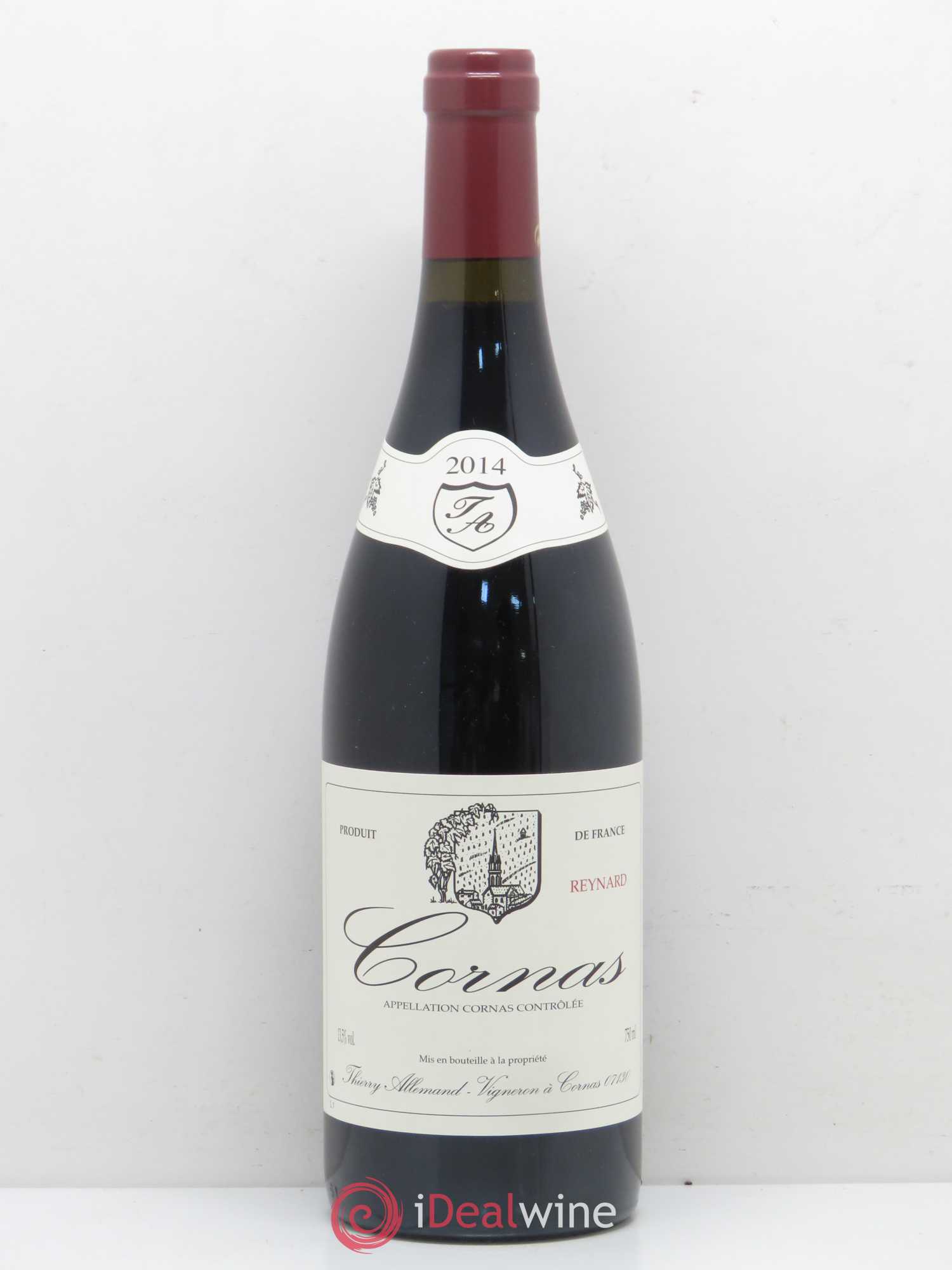 Cornas Reynard Thierry Allemand 2014 - Lot de 1 bouteille - 0