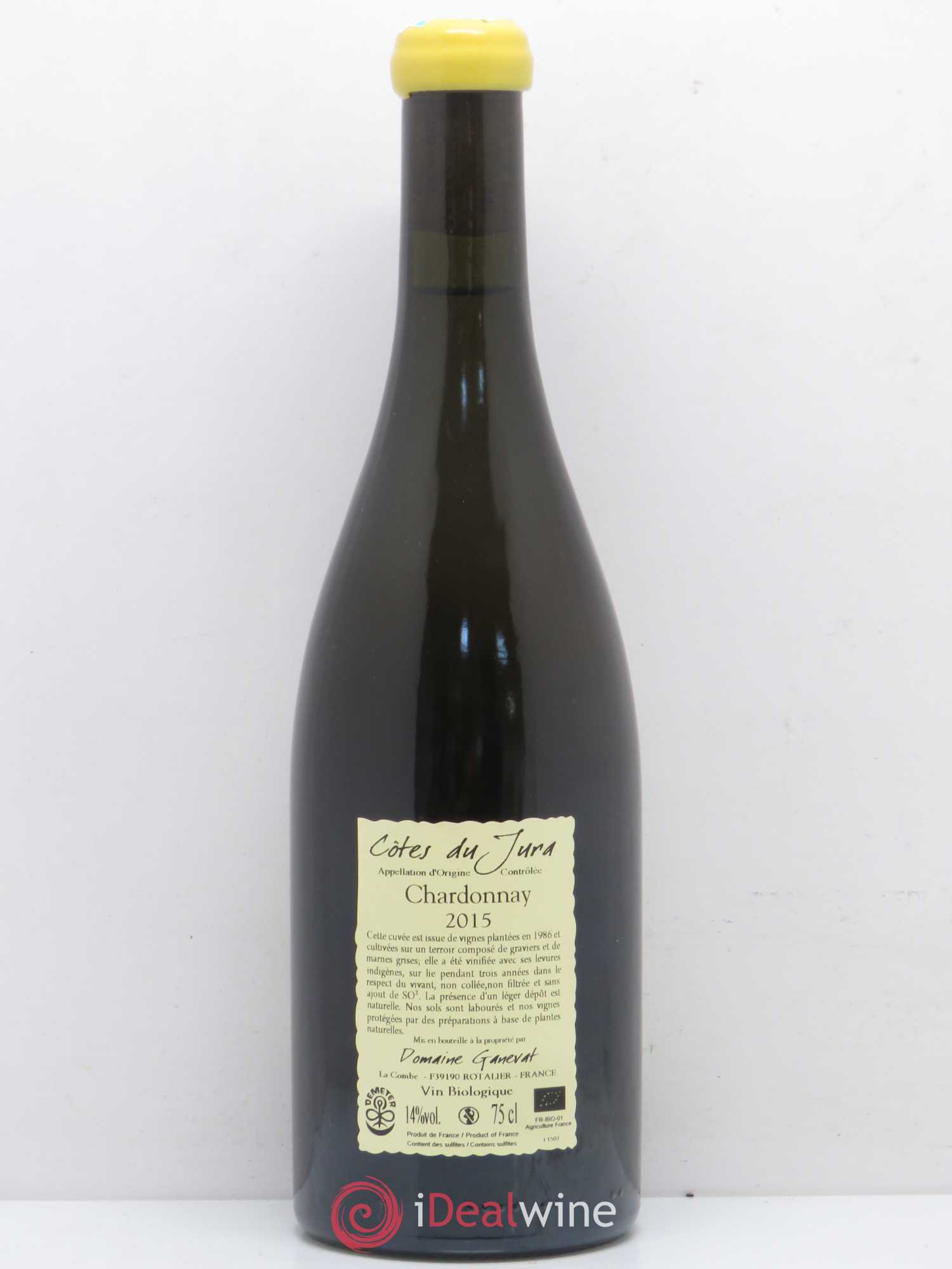 Côtes du Jura Cuvée Florine Jean-François Ganevat (Domaine) 2015 - Lot de 1 bouteille - 1