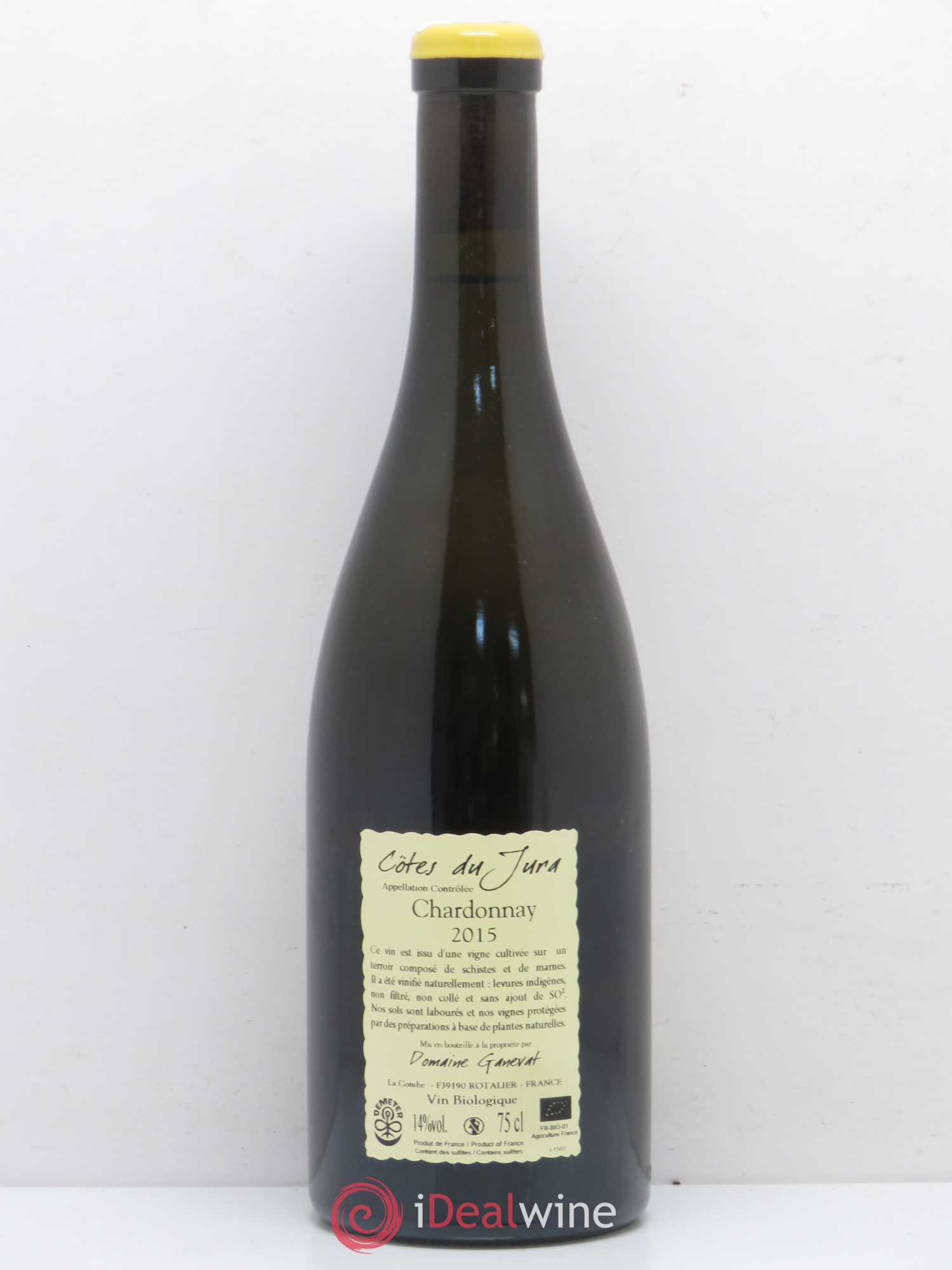 Côtes du Jura Grusse en Billat Jean-François Ganevat (Domaine) 2015 - Lot de 1 bouteille - 1