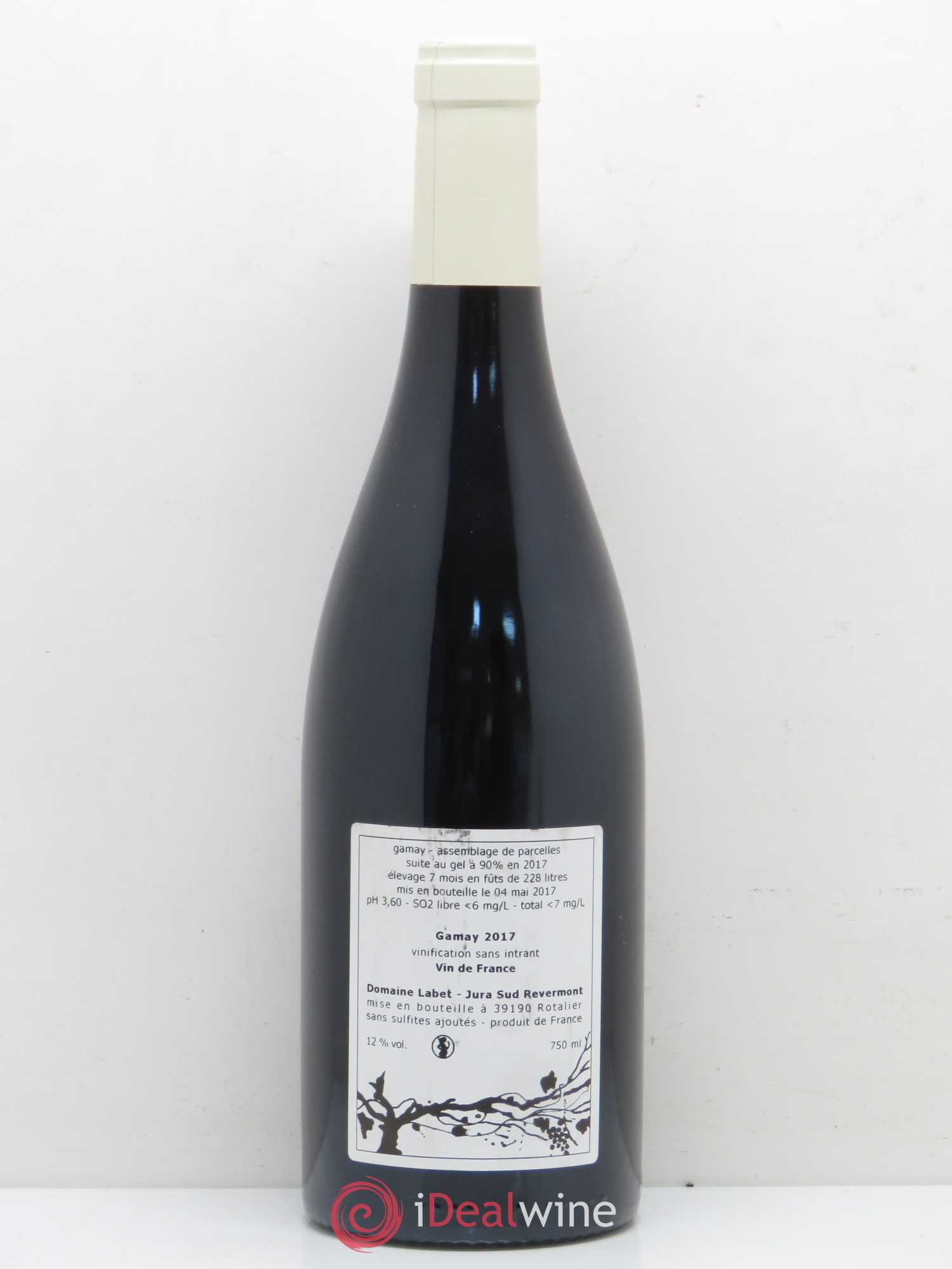 Côtes du Jura Gamay La Reine Domaine Labet 2017 - Posten von 1 Flasche - 1