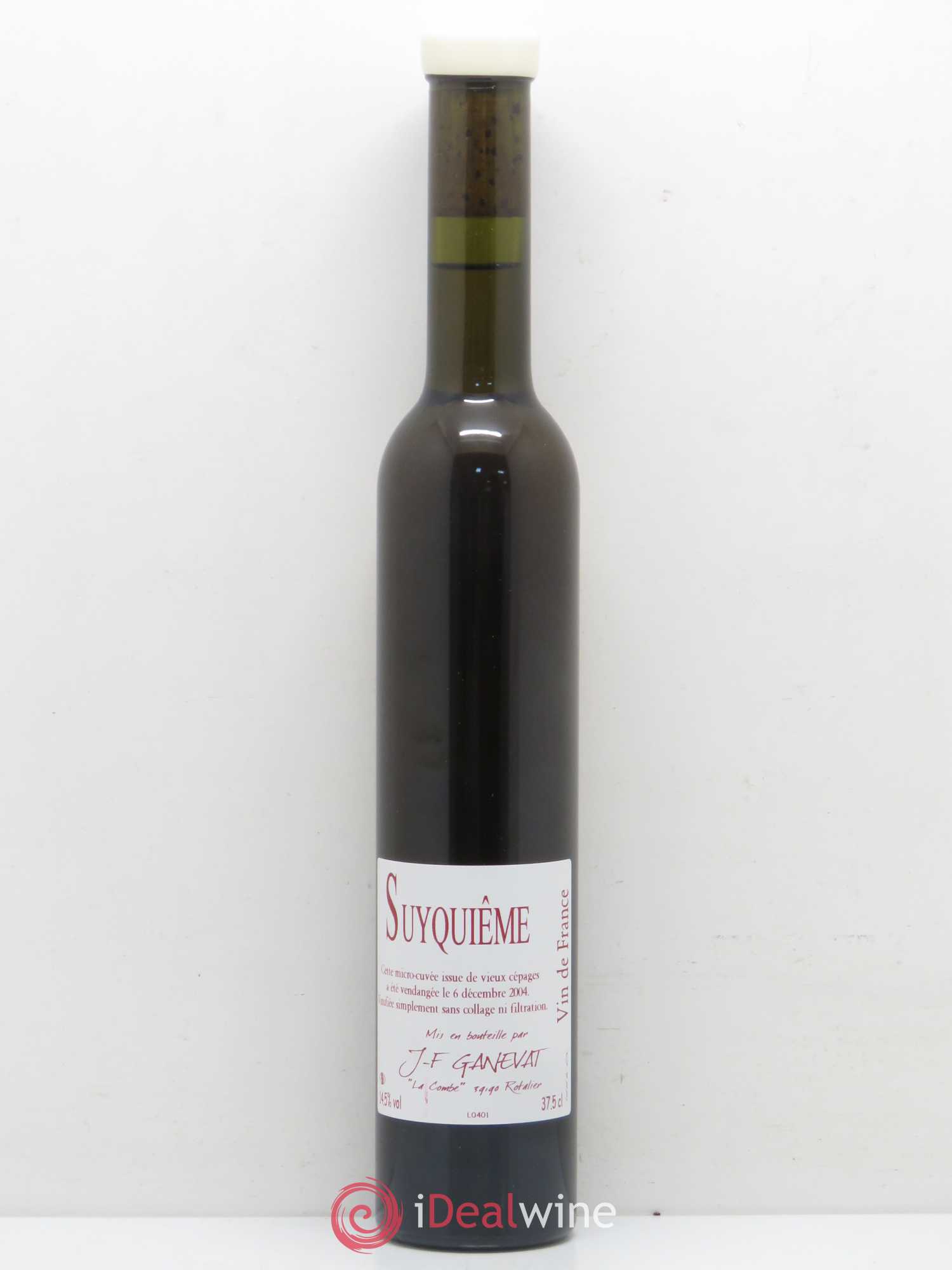 Vin de France Suyquième Anne et Jean François Ganevat 2004 - Posten von 1 Demi-Flasche - 0