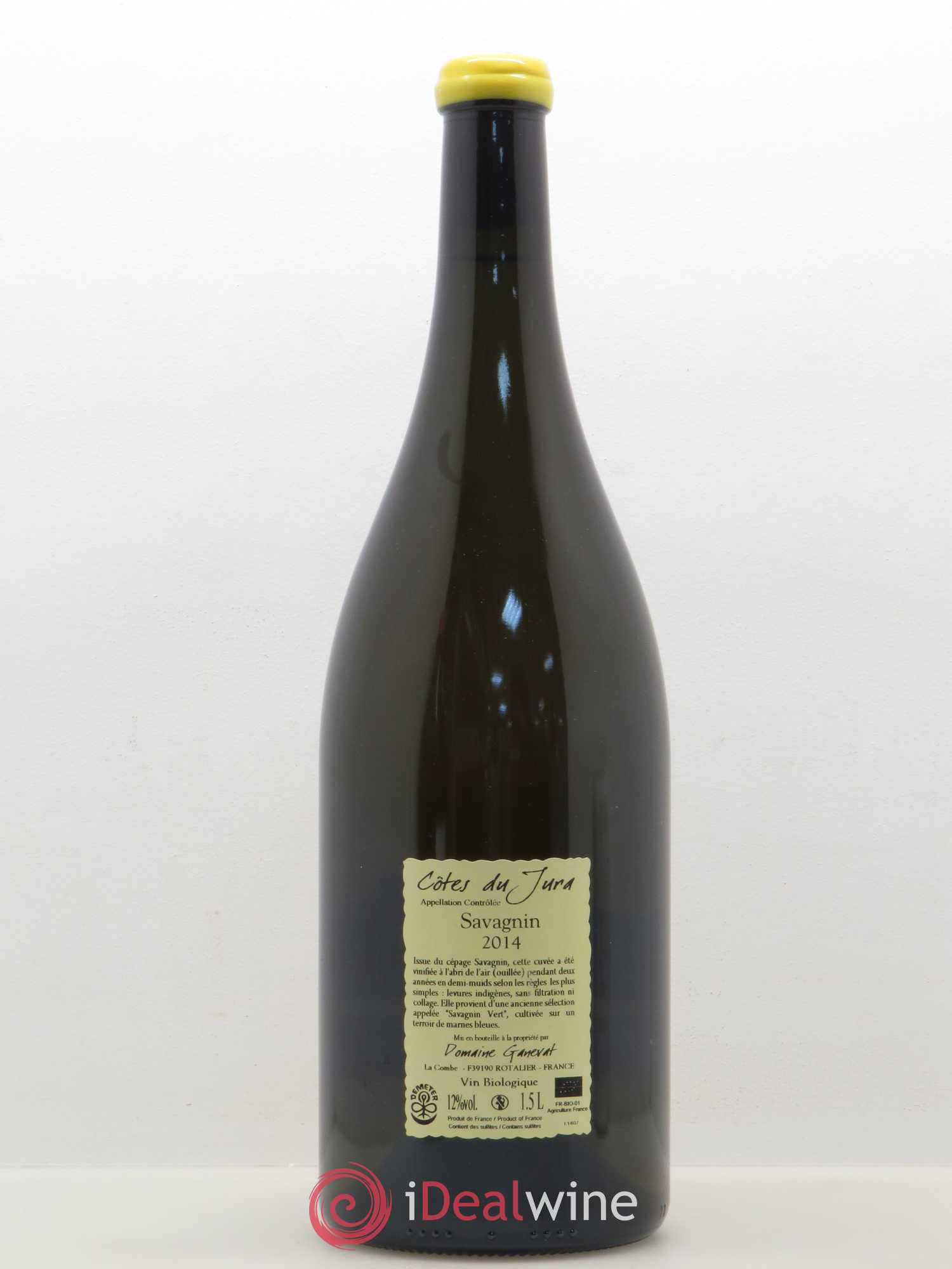 Côtes du Jura Les Chalasses Marnes Bleues Jean-François Ganevat (Domaine) 2014 - Lot de 1 magnum - 1