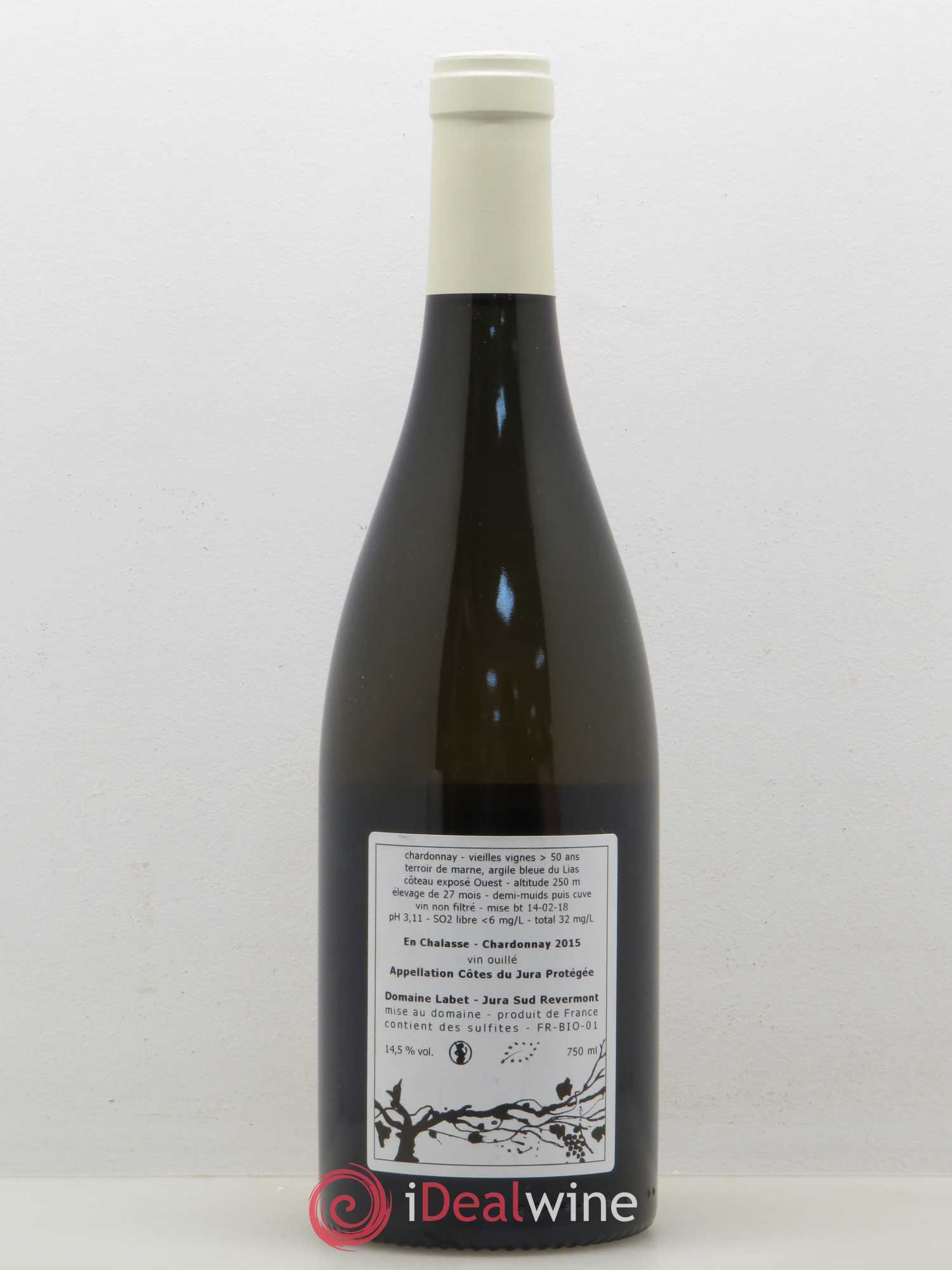 Côtes du Jura Chardonnay En chalasses Labet 2015 - Posten von 1 Flasche - 1