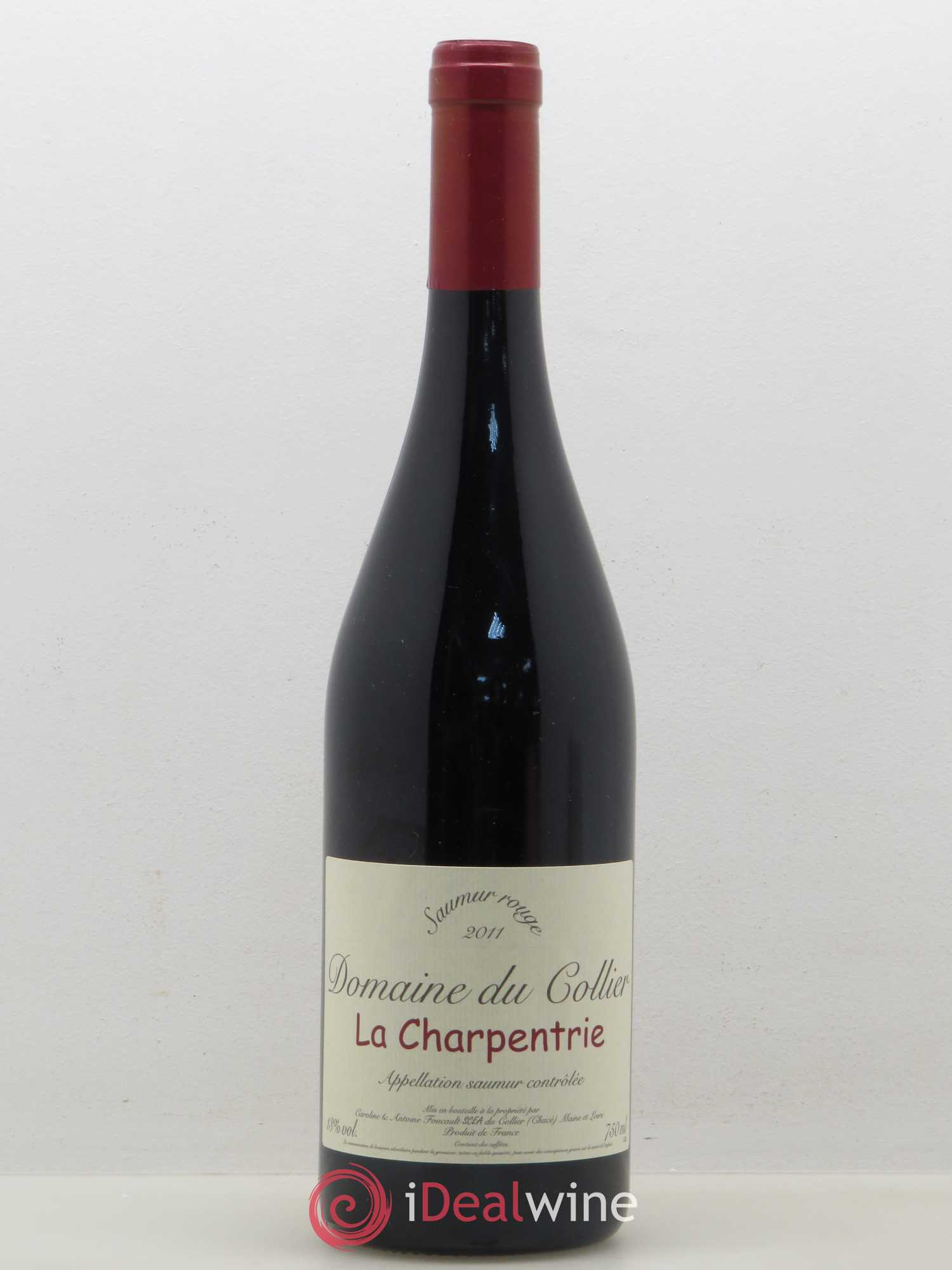 Saumur La Charpentrie Domaine du Collier 2011 - Lot de 1 bouteille - 0