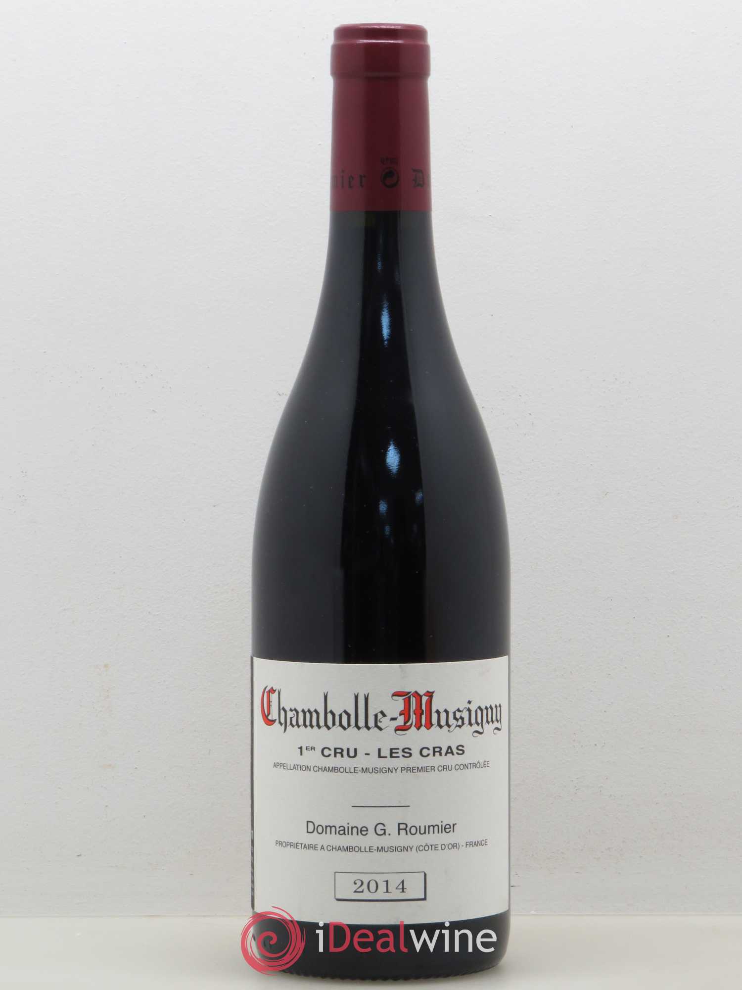 Chambolle-Musigny 1er Cru Les Cras Georges Roumier (Domaine) 2014 - Lot de 1 bouteille - 0