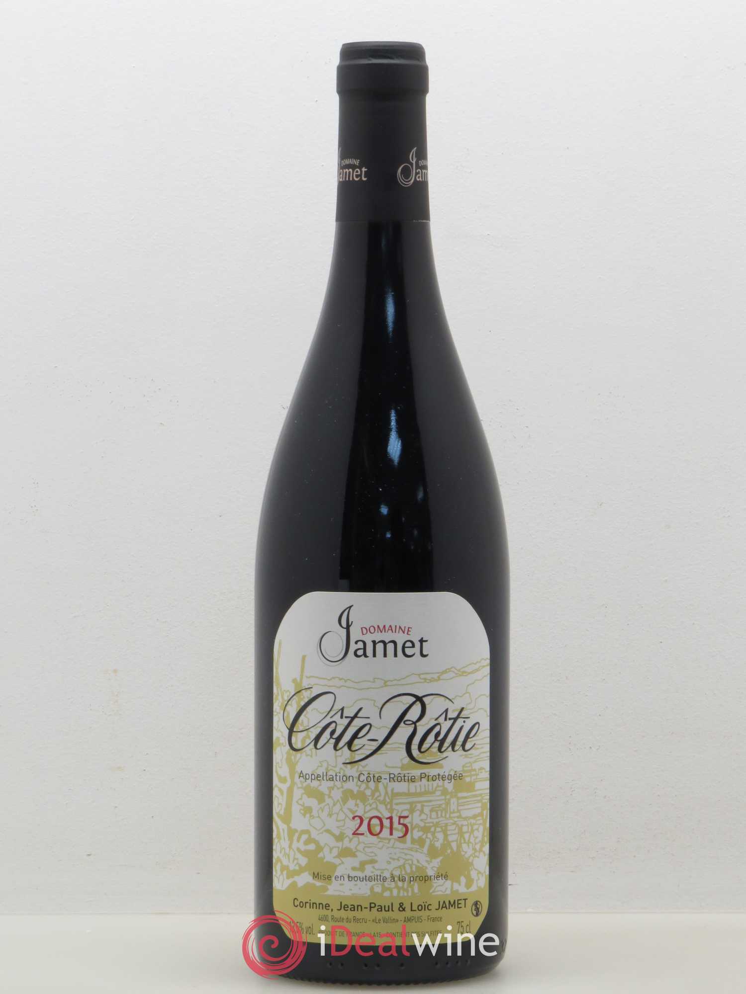 Côte-Rôtie Jamet (Domaine) 2015 - Lot de 1 bouteille - 0
