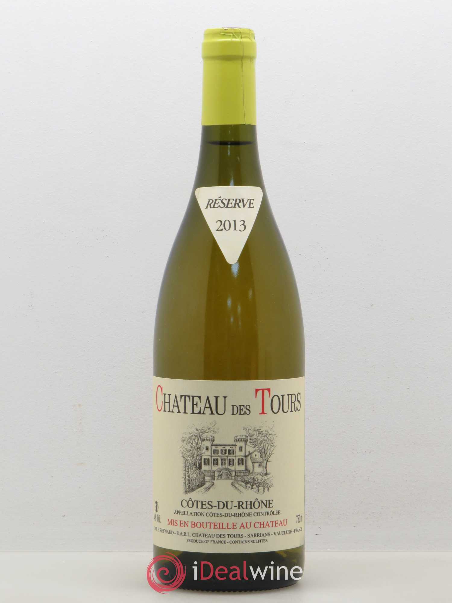 Côtes-du-Rhône Château des Tours Emmanuel Reynaud 2013 - Lot de 1 bouteille - 0