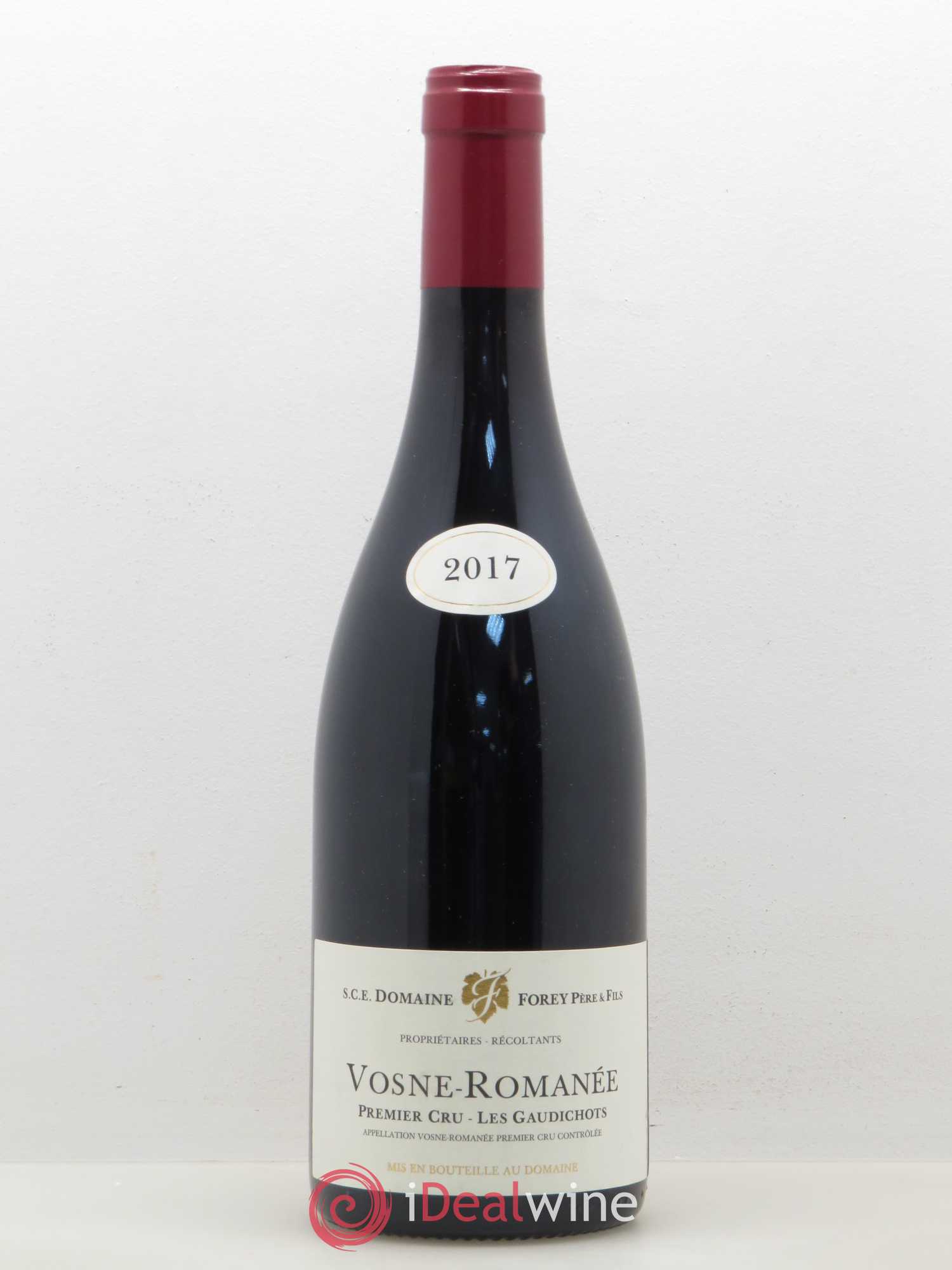 Vosne-Romanée 1er Cru Les Gaudichots Forey Père et Fils (Domaine) 2017 - Lot de 1 bouteille - 0