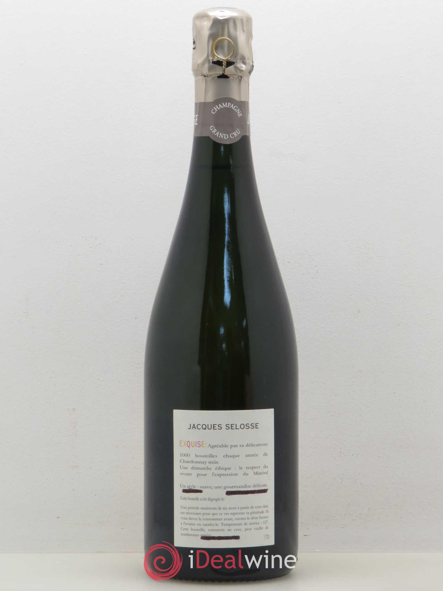 Exquise NV Jacques Selosse - Lot de 1 bouteille - 1