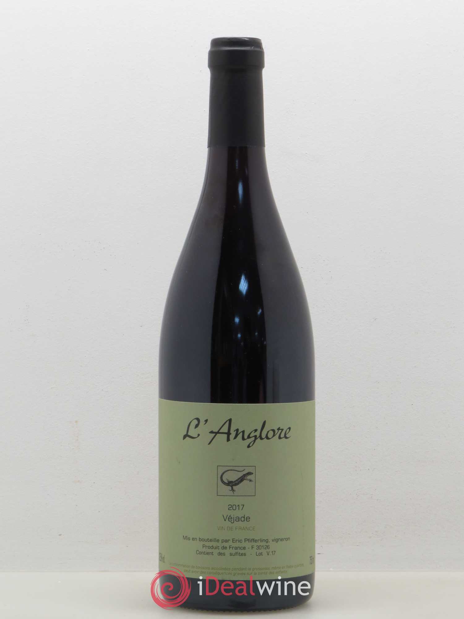 Vin de France Véjade L'Anglore 2017 - Lot de 1 bouteille - 0