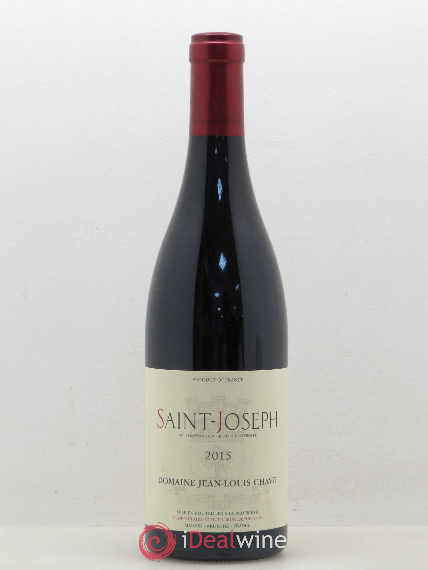 Saint-Joseph Jean-Louis Chave 2015 - Lot de 1 bouteille - 0