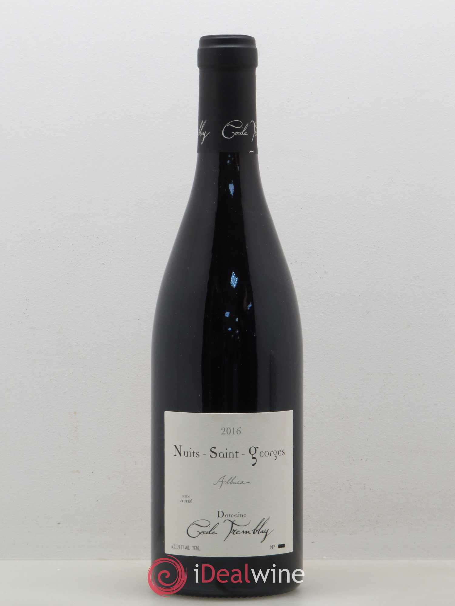 Nuits-Saint-Georges Albuca Cécile Tremblay 2016 - Lot de 1 bouteille - 0
