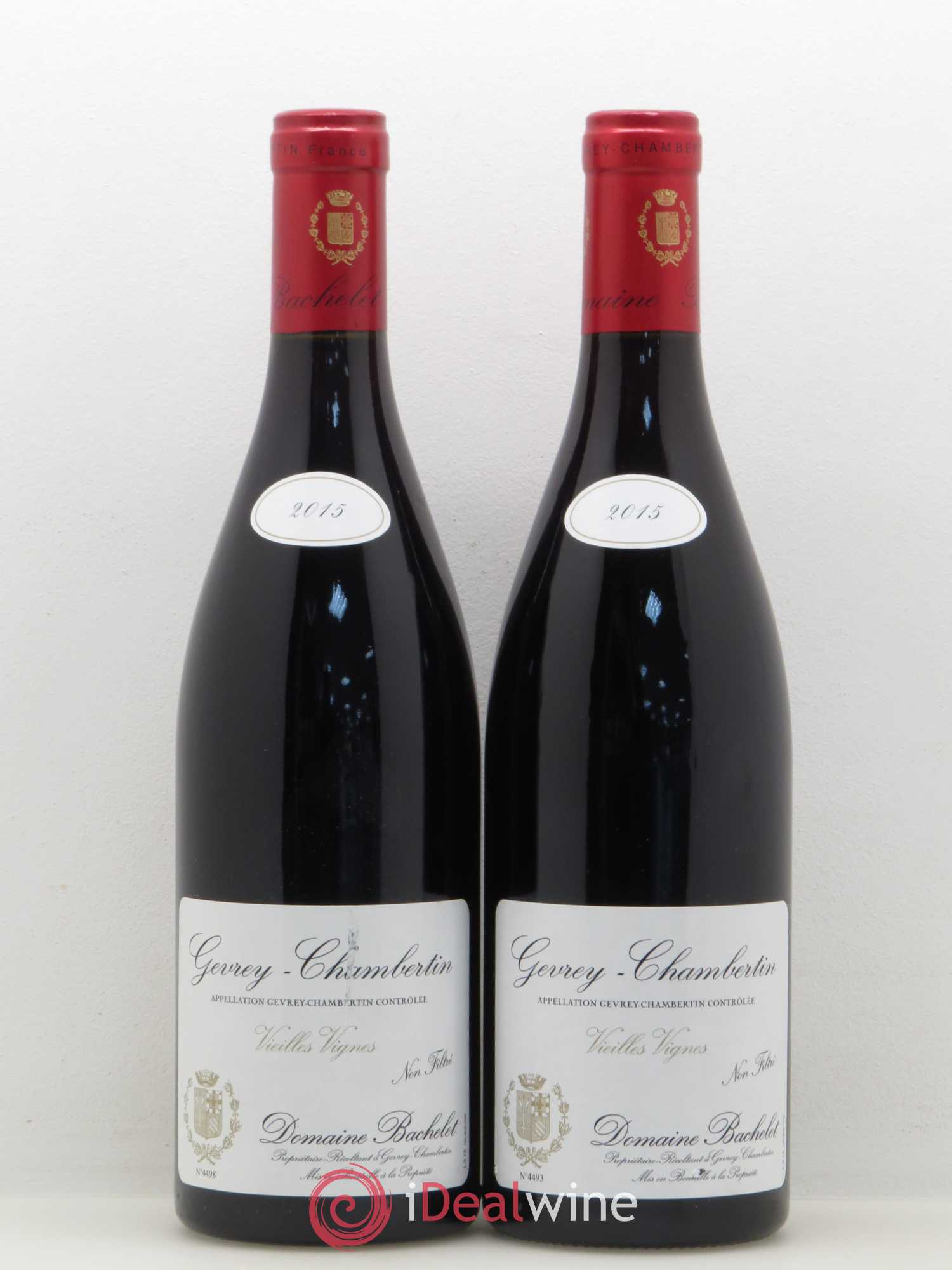 Gevrey-Chambertin Vieilles Vignes Denis Bachelet 2015 - Posten von 2 Flaschen - 0