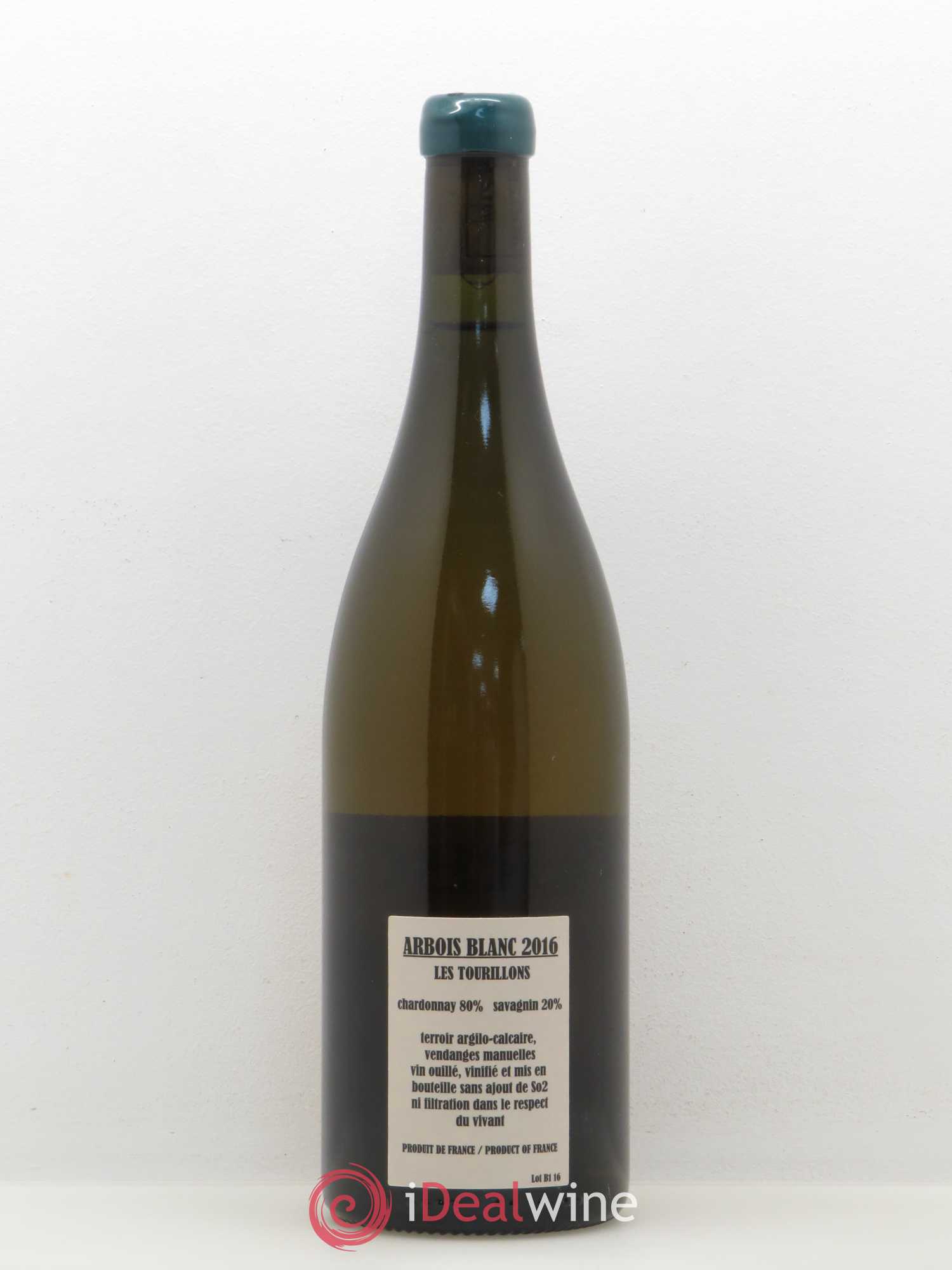Arbois Les Tourillons Adeline Houillon & Renaud Bruyère 2016 - Posten von 1 Flasche - 1