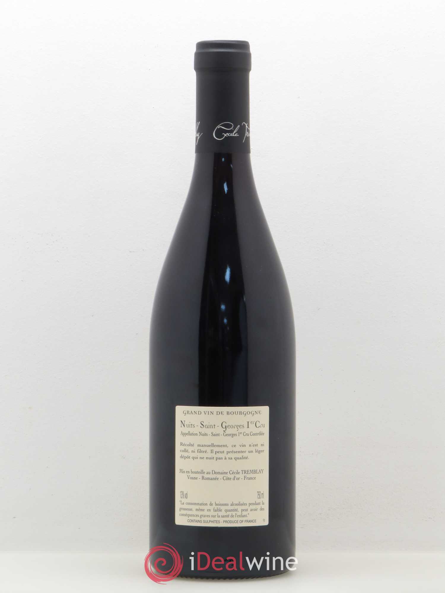 Nuits-Saint-Georges 1er Cru Les Murgers Cécile Tremblay 2016 - Lotto di 1 bottiglia - 1