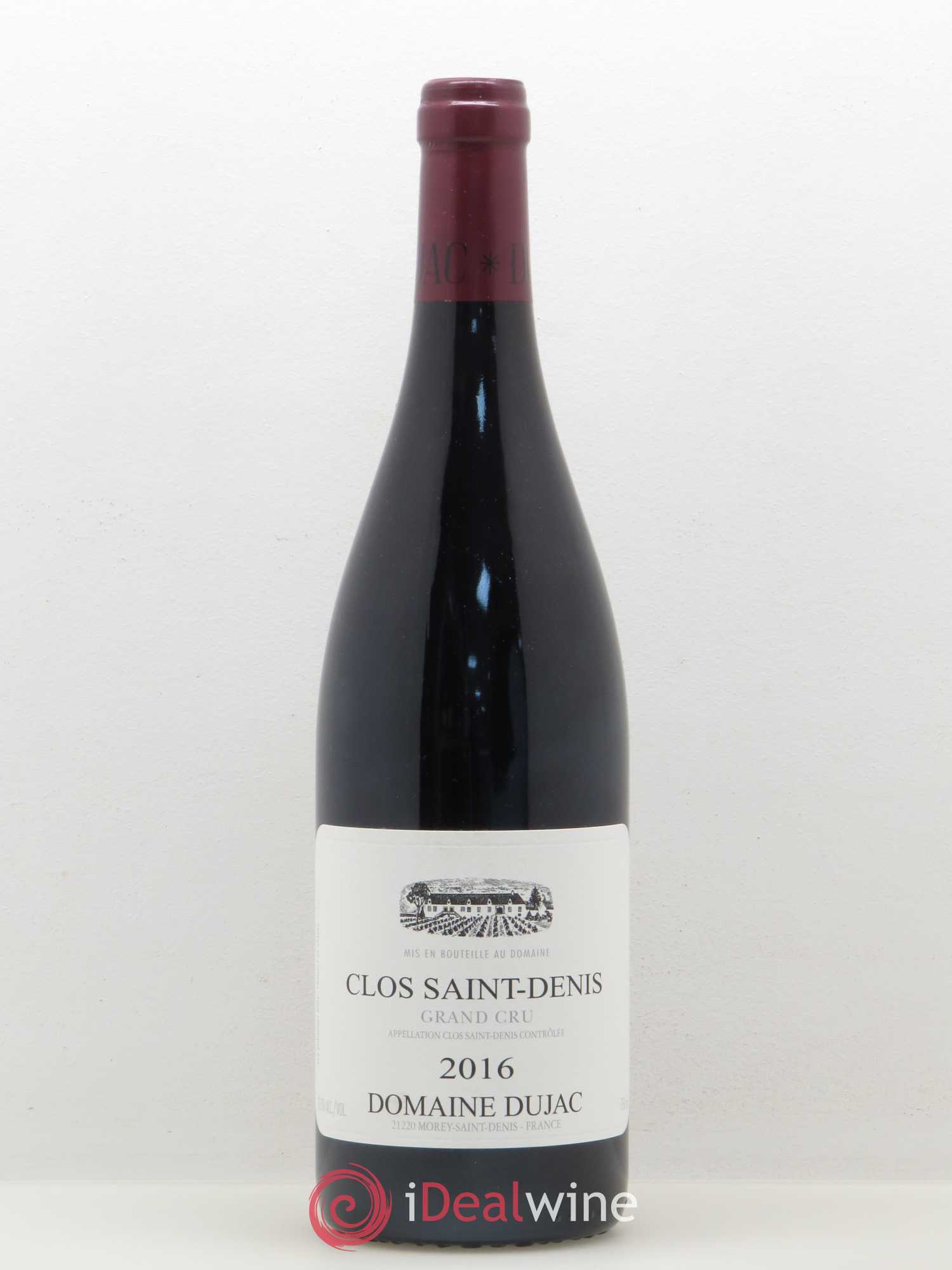 Clos Saint-Denis Grand Cru Dujac (Domaine) 2016 - Lot de 1 bouteille - 0