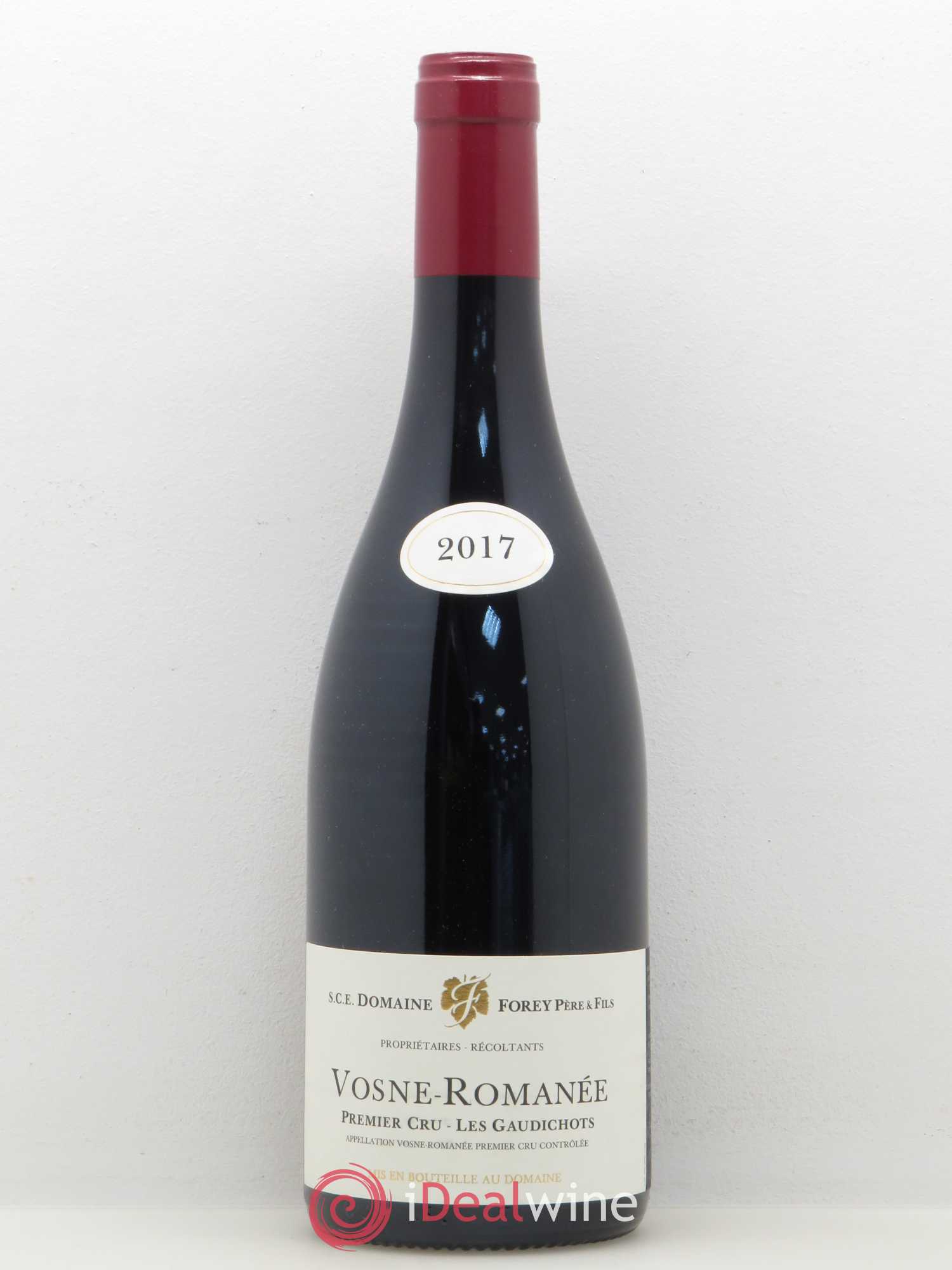 Vosne-Romanée 1er Cru Les Gaudichots Domaine Forey Père et Fils 2017 - Posten von 1 Flasche - 0