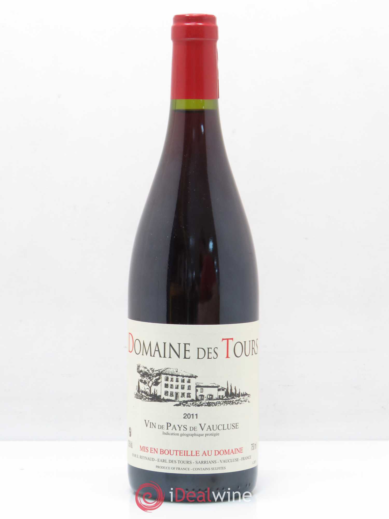 Vaucluse (Vin de Pays de Vaucluse) Domaine des Tours Emmanuel Reynaud 2011 - Posten von 1 Flasche - 0