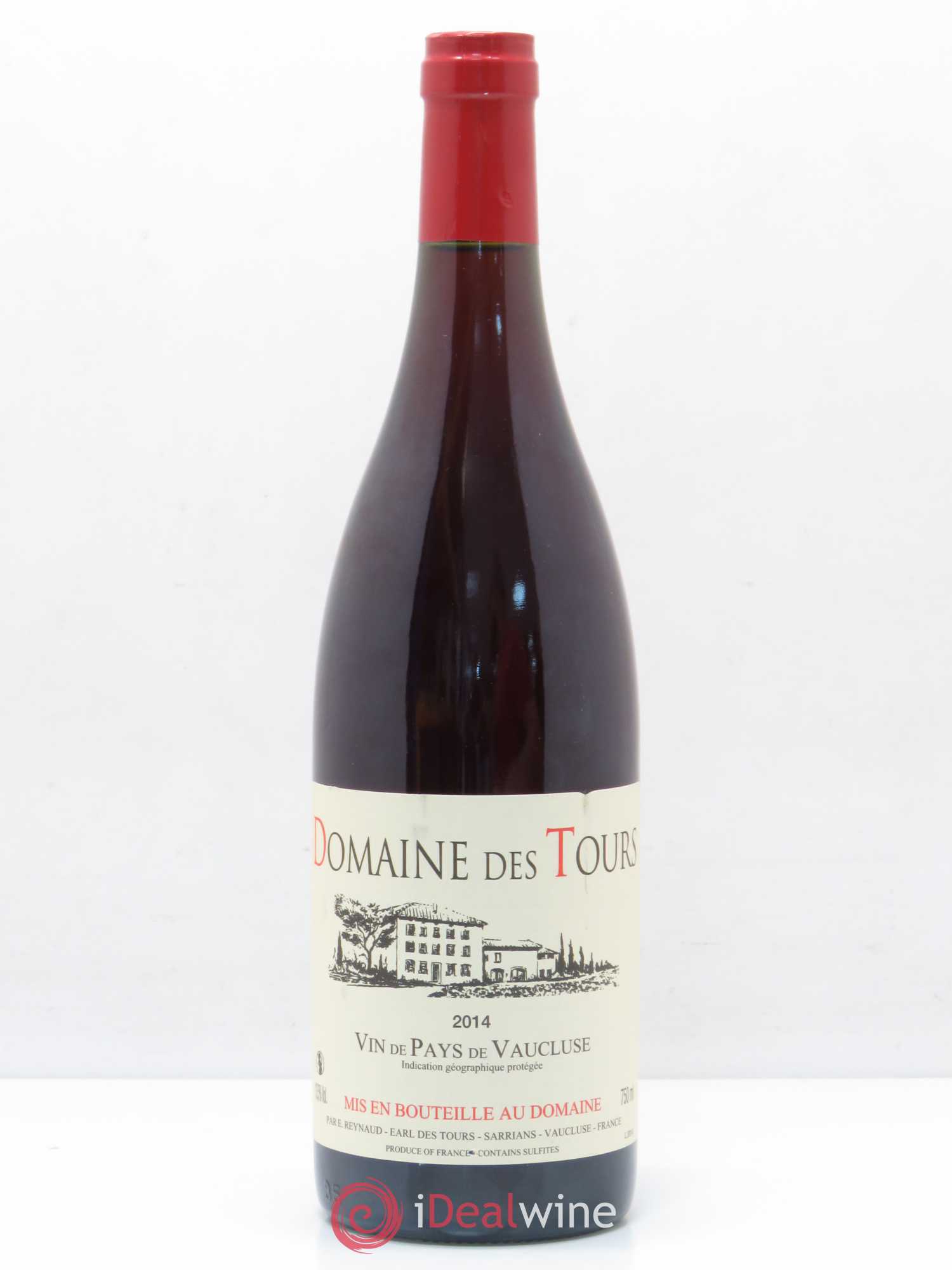 Vaucluse (Vin de Pays de Vaucluse) Domaine des Tours Emmanuel Reynaud 2014 - Posten von 1 Flasche - 0