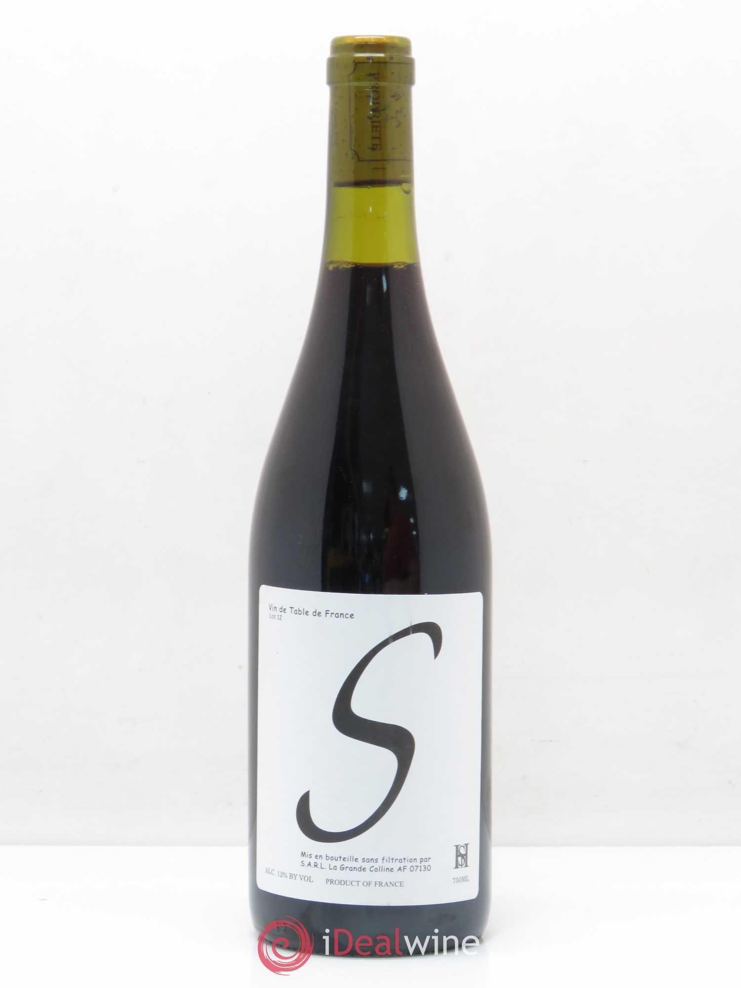 Vin de France Cuvée S La Grande Colline 2012 - Posten von 1 Flasche - 0