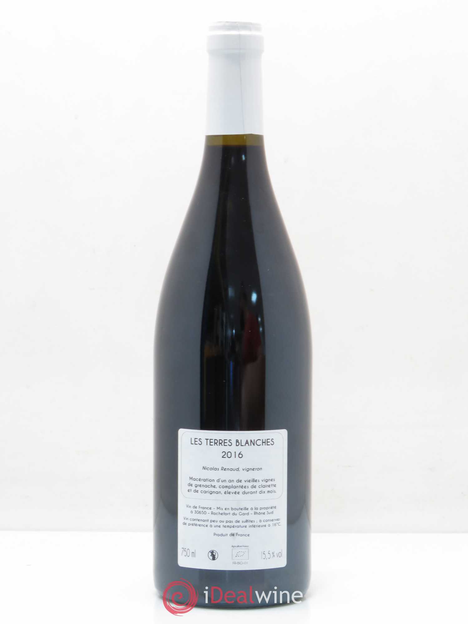Vin de France Les Grillons Terres blanches vieilles vignes 2016 - Posten von 1 Flasche - 1