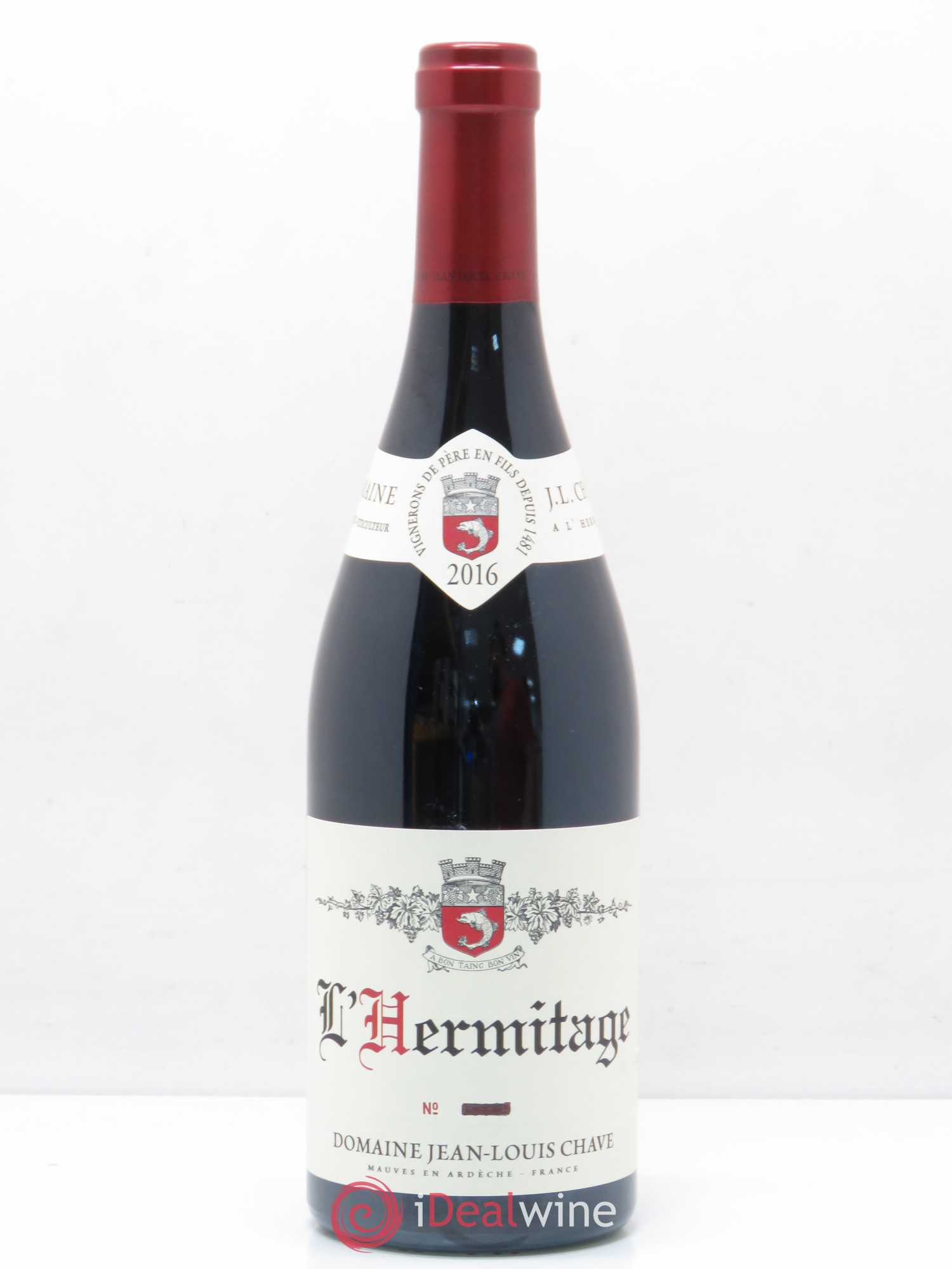 Hermitage Jean-Louis Chave 2016 - Lot de 1 bouteille - 0