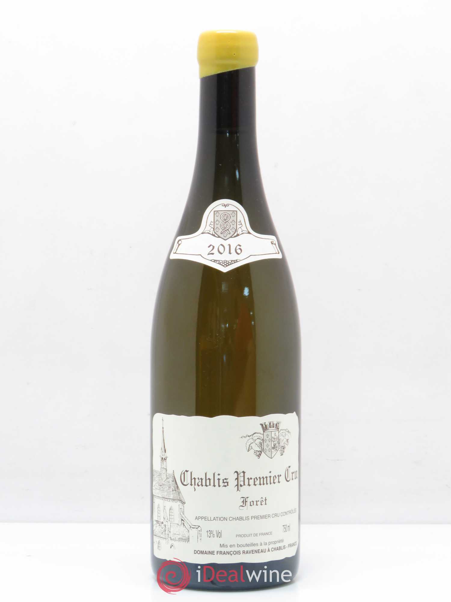 Chablis 1er Cru Forêt Raveneau (Domaine) 2016 - Lot de 1 bouteille - 0
