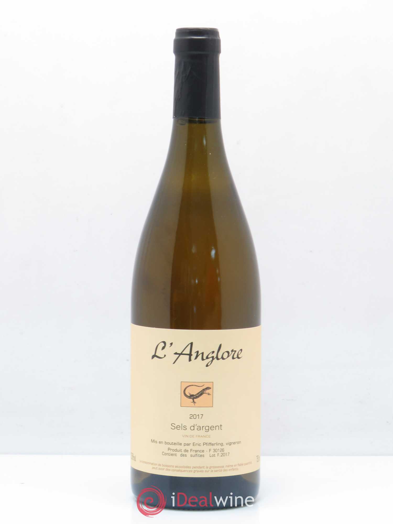 Vin de France Sels d'argent L'Anglore 2017 - Lot de 1 bouteille - 0