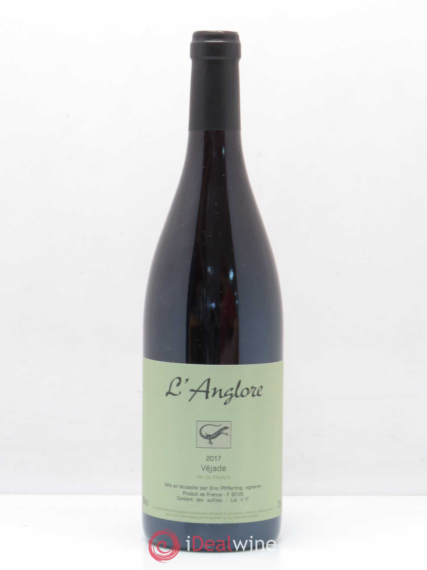 Vin de France Véjade L'Anglore 2017 - Lot de 1 bouteille - 0