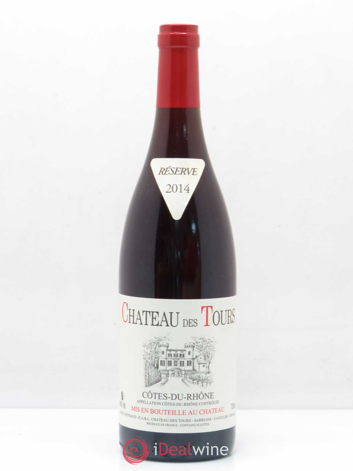 Côtes-du-Rhône Château des Tours Emmanuel Reynaud 2014 - Lot de 1 bouteille - 0
