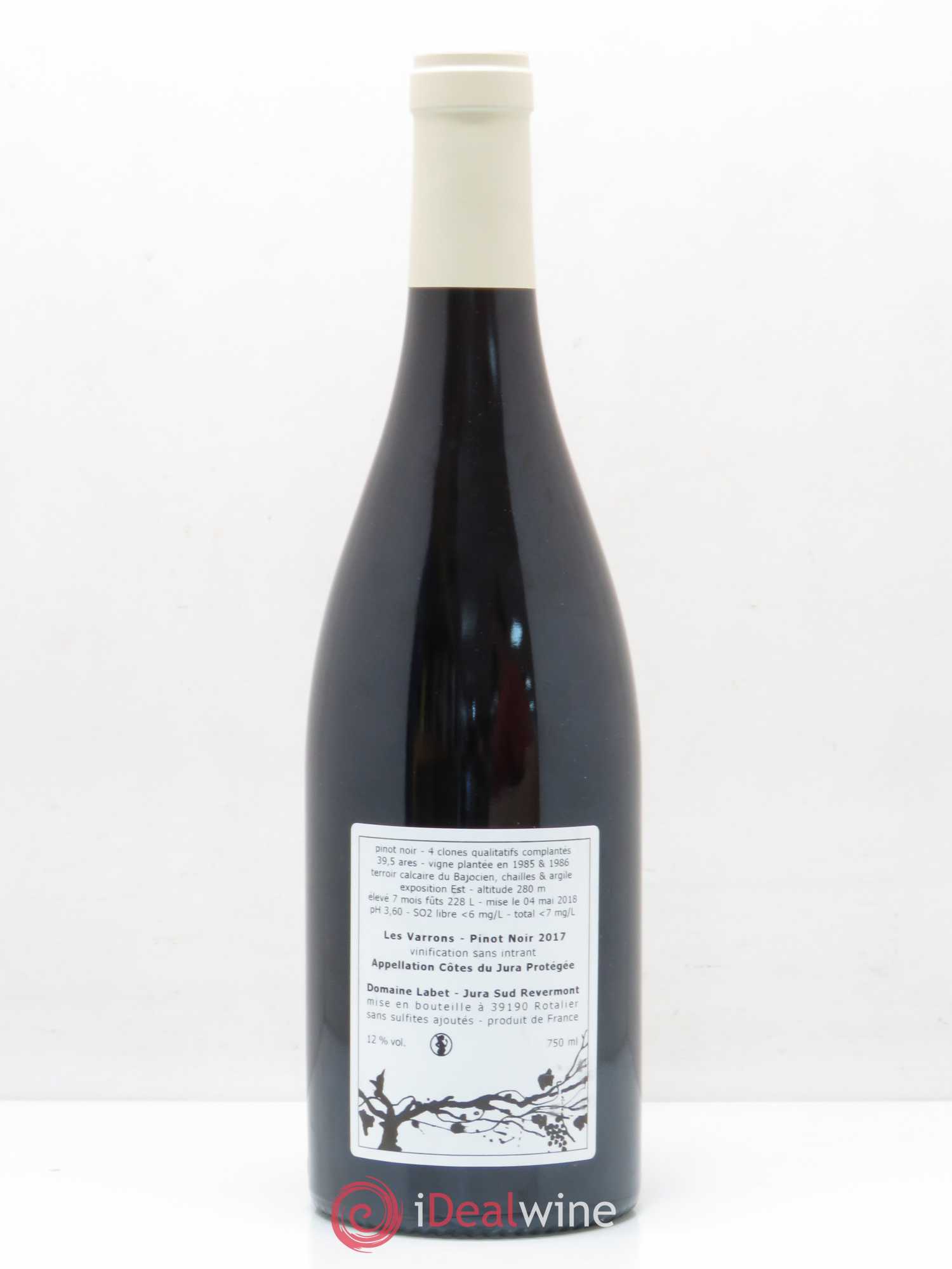 Côtes du Jura Les Varrons Labet 2017 - Posten von 1 Flasche - 1