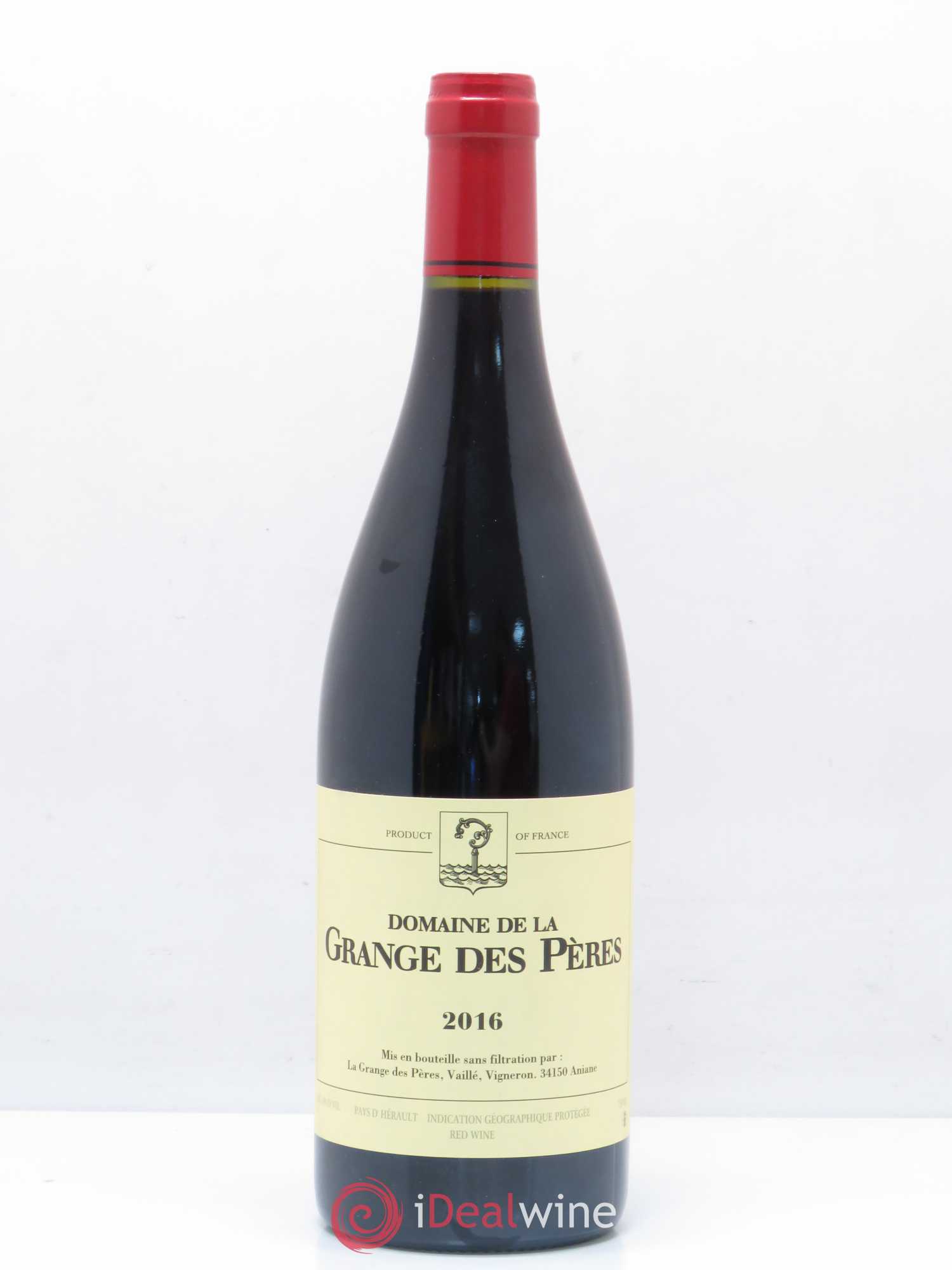 Pays d'Hérault Grange des Pères Laurent Vaillé 2016 - Lot de 1 bouteille - 0