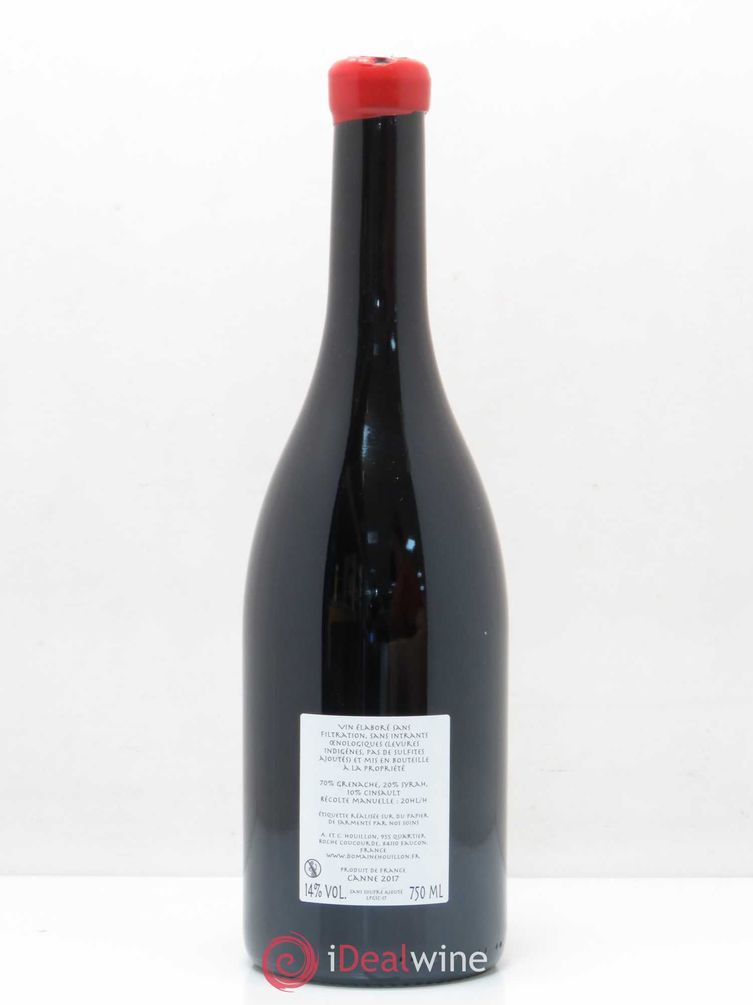 Côtes-du-Rhône Aurélien et Charlotte Houillon 2017 - Posten von 1 Flasche - 1